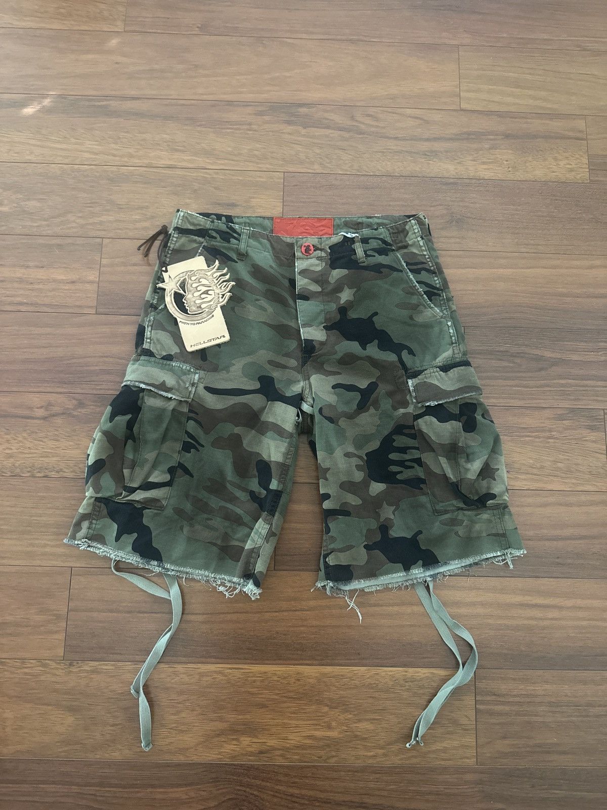 HELLSTAR Hellstar Records Shorts in White | Grailed