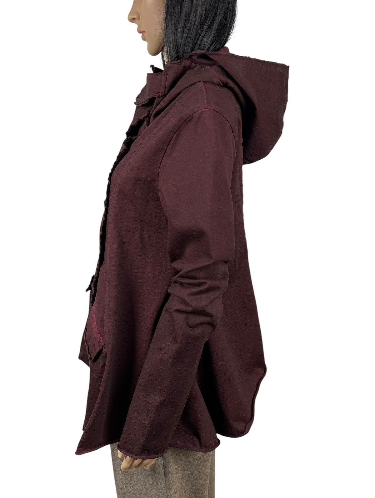Rundholz Rundholz Waxed Cotton Asymmetric Jacket Hooded size XS Size XS / US 0-2 / IT 36-38 - 7 Thumbnail
