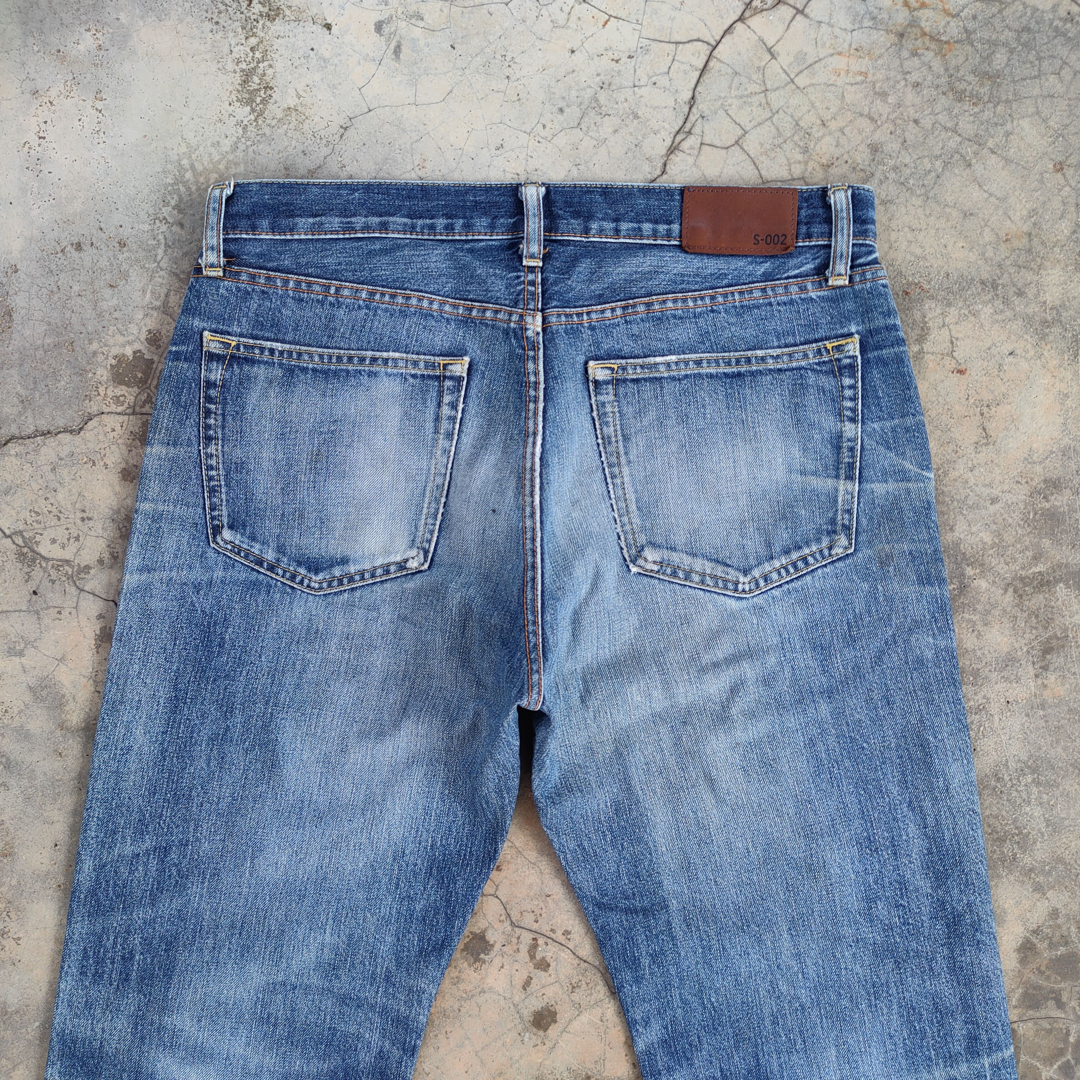 Japanese Brand W33 VINTAGE JAPANESE FADED RIPPED JEANS DENIM PANTS Size US 33 - 10 Thumbnail