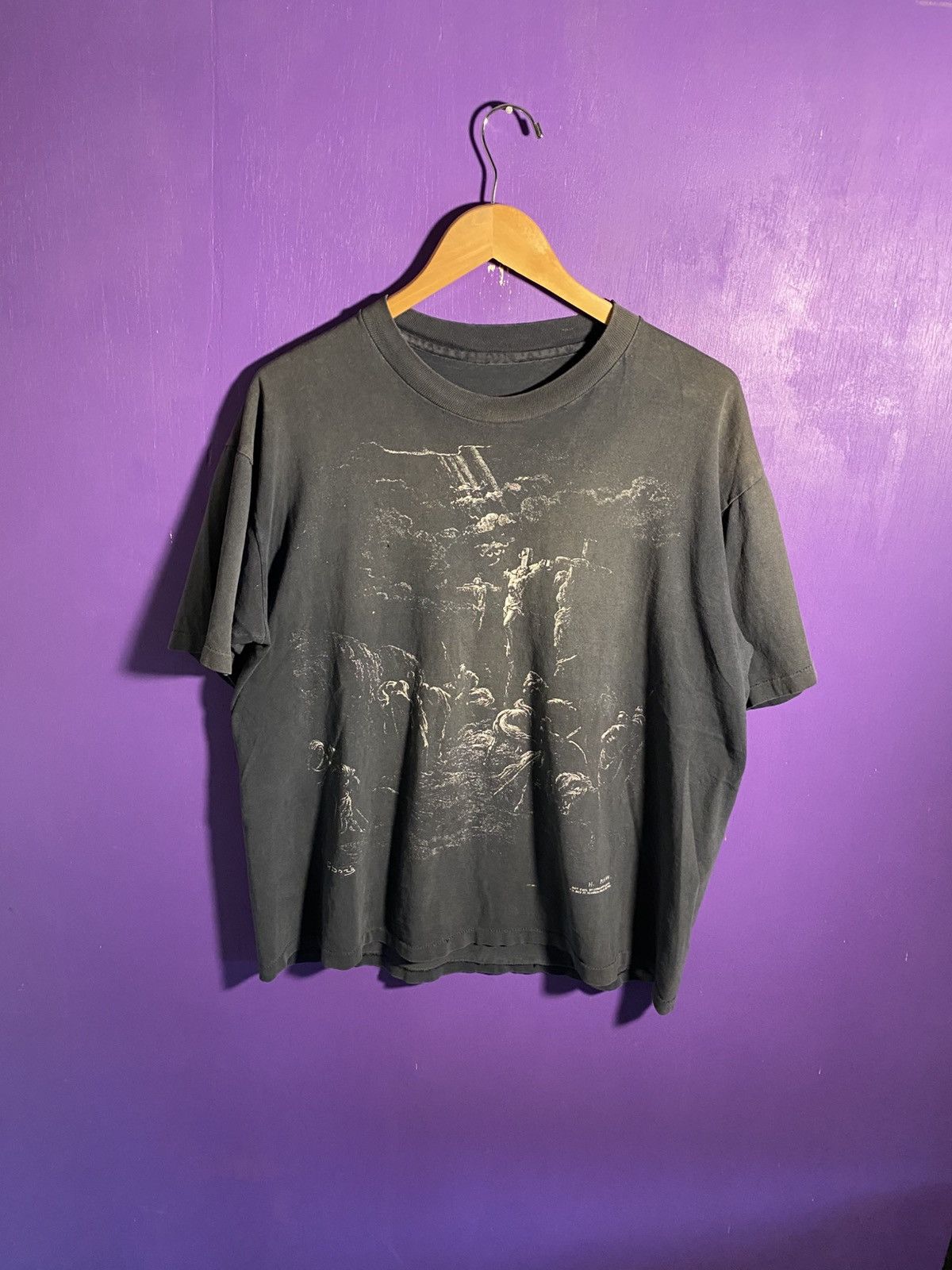 Other Vintage 90s Boris faded jesus art tee Size US XL / EU 56 / 4 - 1 Thumbnail