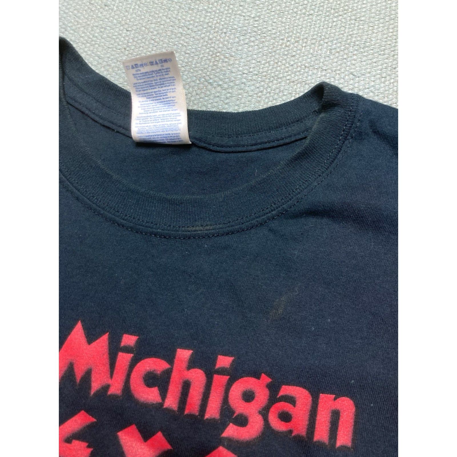 Jeep Vtg Jeep T-Shirt West Michigan 4x4 Fest USA Military Offroad Black XL Mens Graphic Shirt Size US XL / EU 56 / 4 - 3 Thumbnail