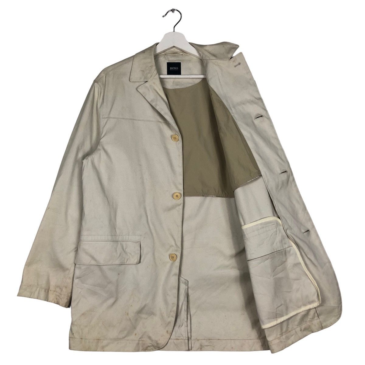 Japanese Brand 🔥Vintage Chore Jacket Worker Hugo Boss Size US M / EU 48-50 / 2 - 9 Thumbnail