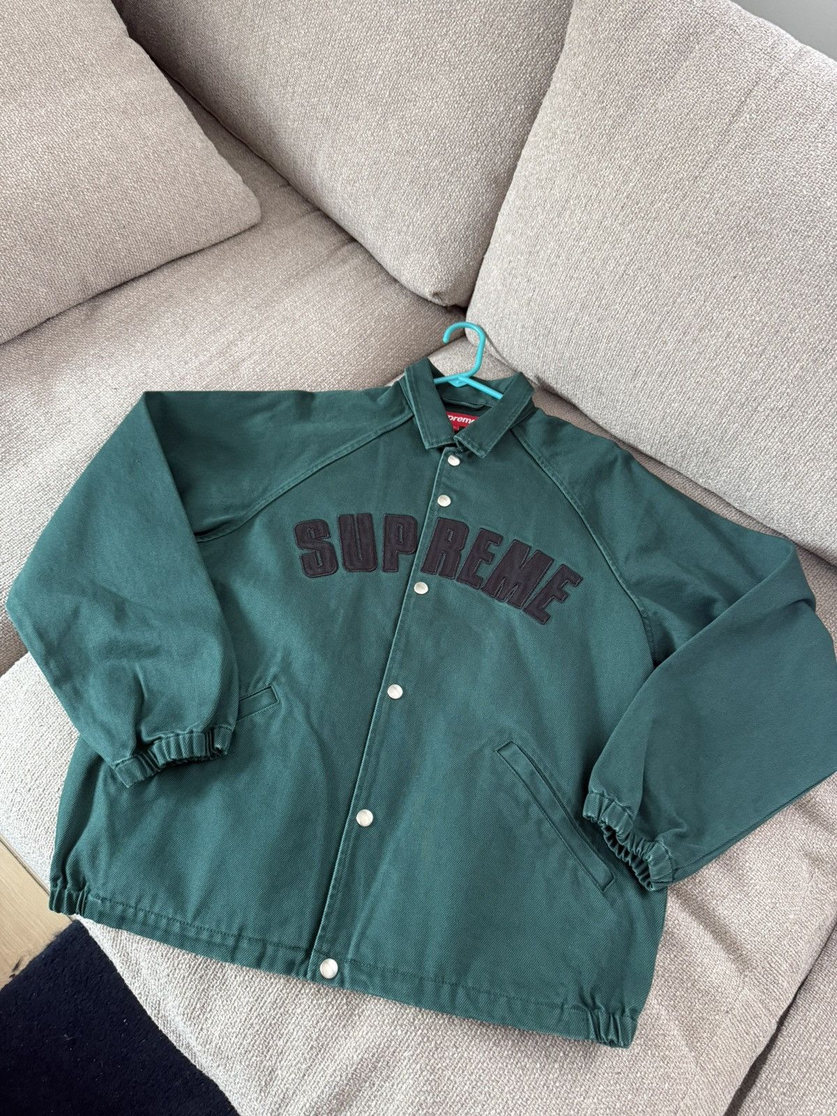 Supreme Denim Coaches Jacket | Grailed