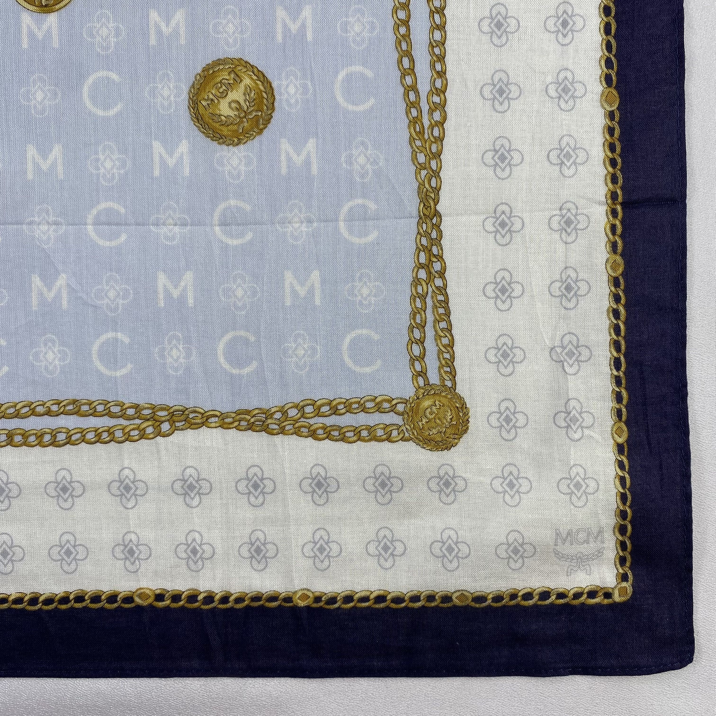 MCM × Vintage MCM Neckerchief / Bandana / Handkerchief-P1642 Size ONE SIZE - 3 Thumbnail