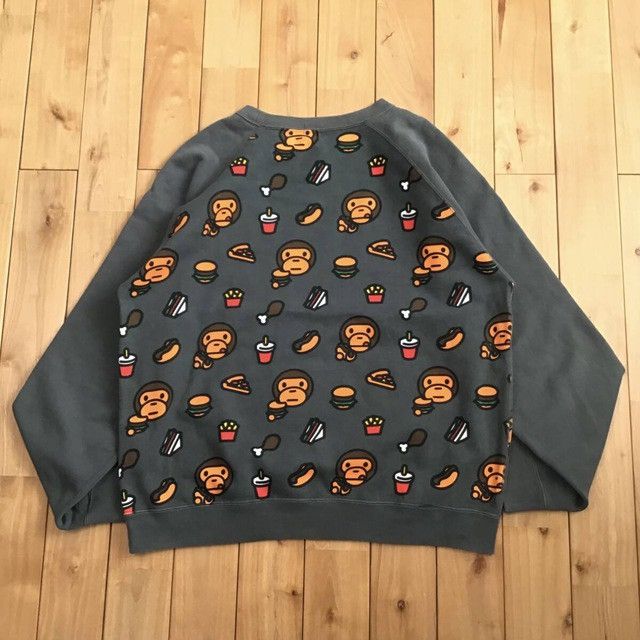 Bape × Nigo BAPE Milo sweat shirt a bathing ape NIGO Size US M / EU 48-50 / 2 - 2 Thumbnail
