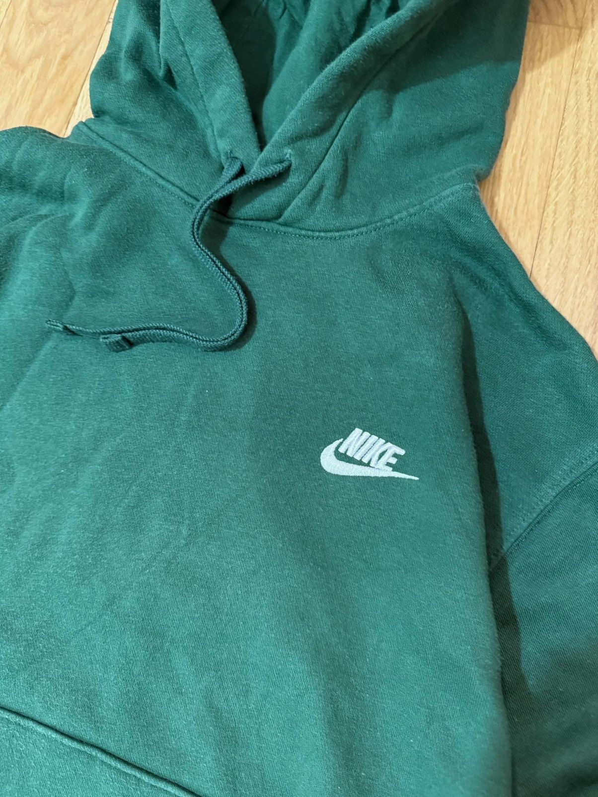 Nike Nike Green Hoodie Size US M / EU 48-50 / 2 - 2 Thumbnail