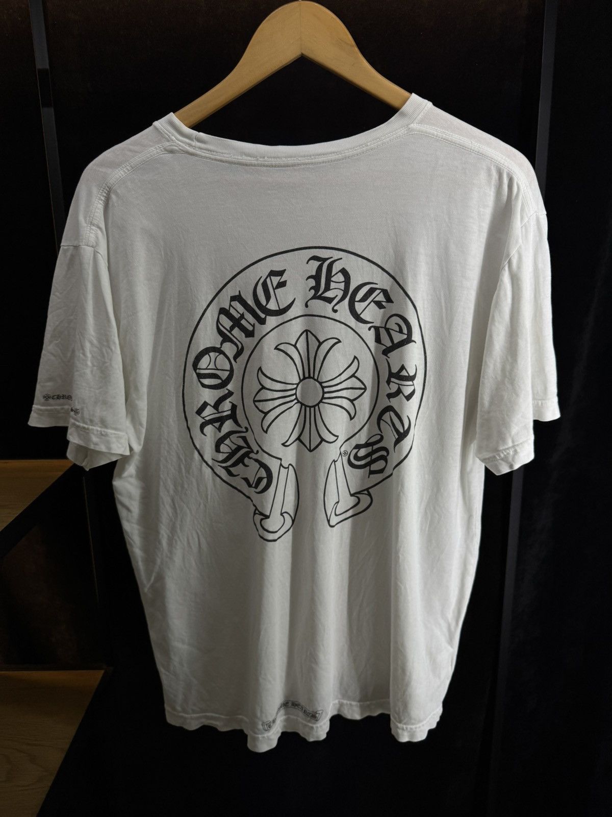 Chrome Hearts Horse Shoe Pocket Tee | Grailed