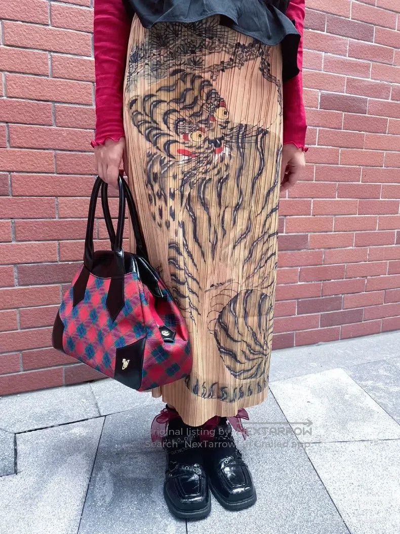 Vivienne Westwood Vivienne Westwood size os Red and Black Plaid Bowling Bag / Size ONE SIZE - 8 Thumbnail
