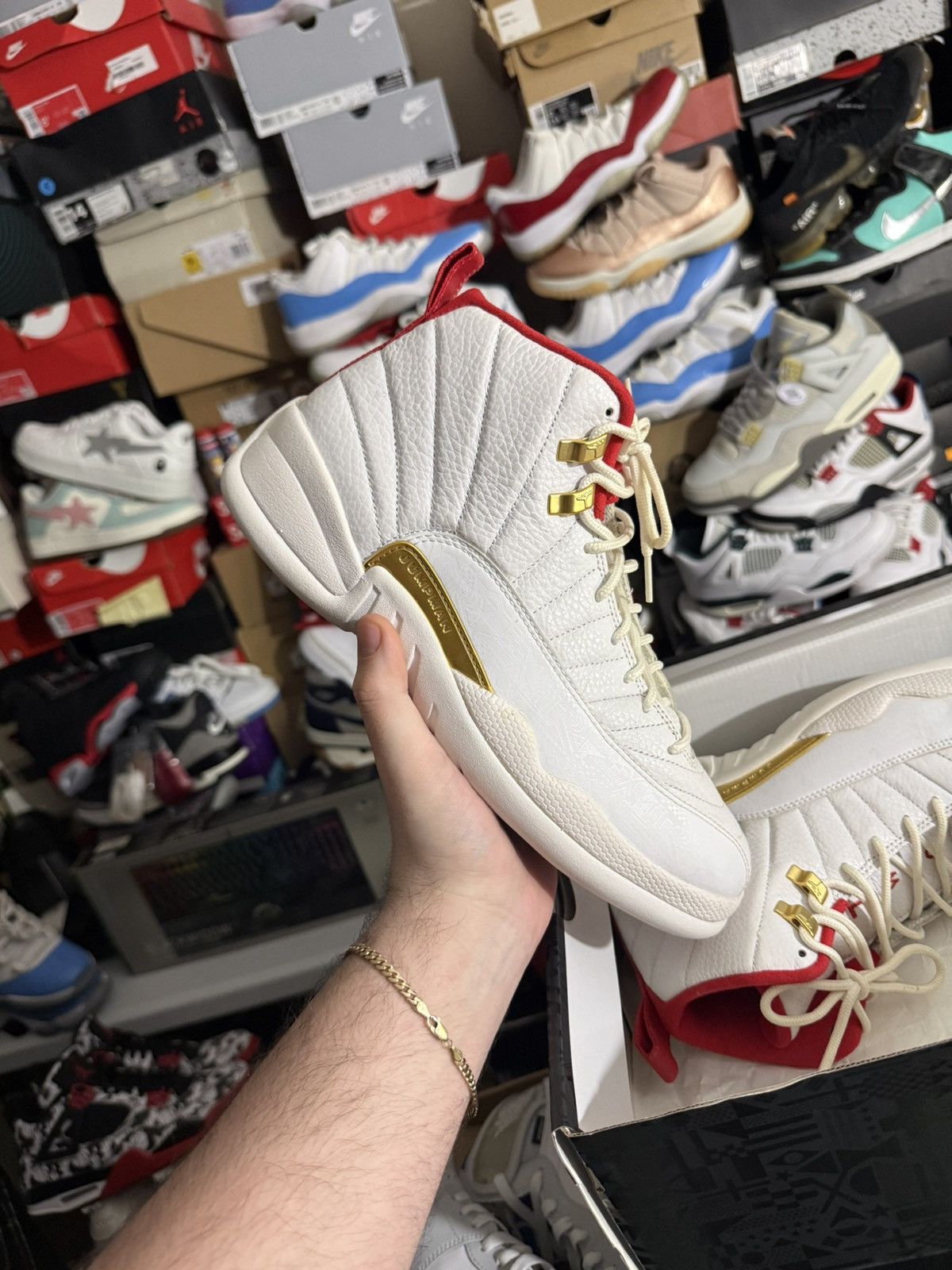 Jordan Brand Jordan retro 12 fiba sz 10 Size US 10 / EU 43 - 1 Thumbnail