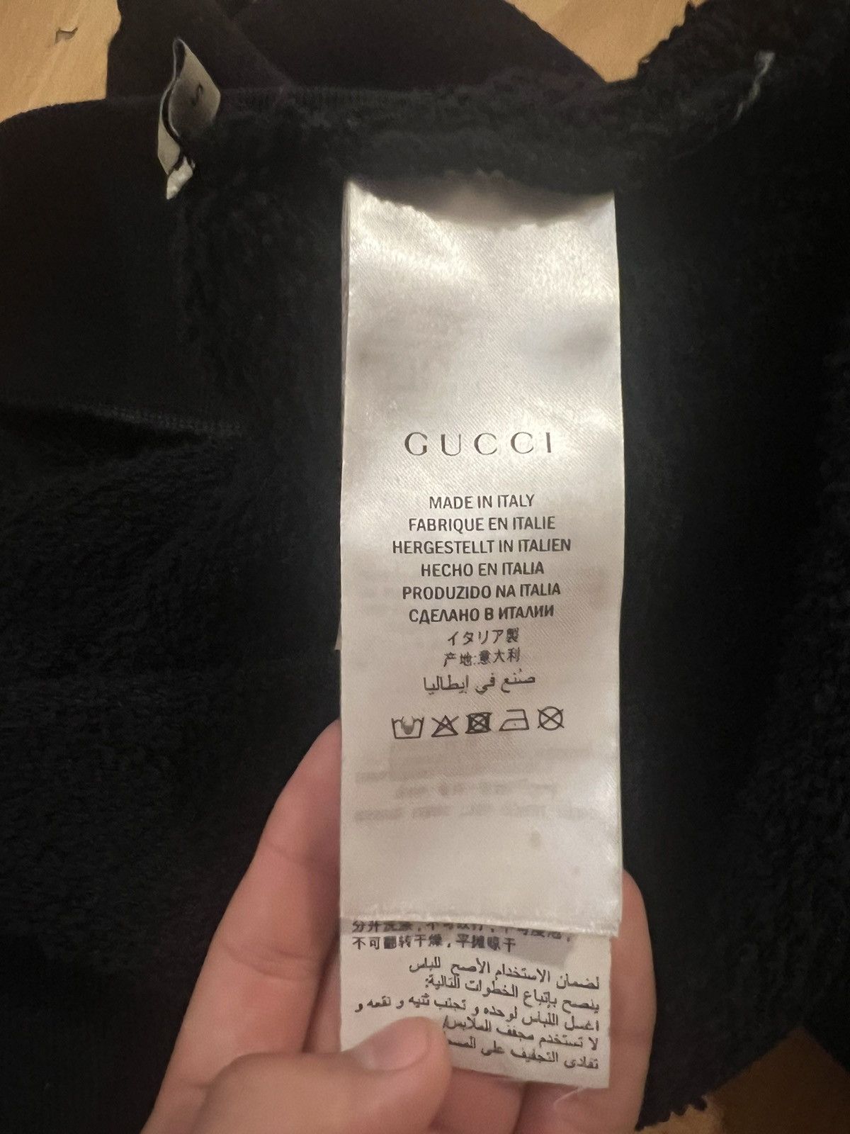 Clothing Gucci Hoodie Fake Logo Legit Check Real Gucci Sweatshirt
