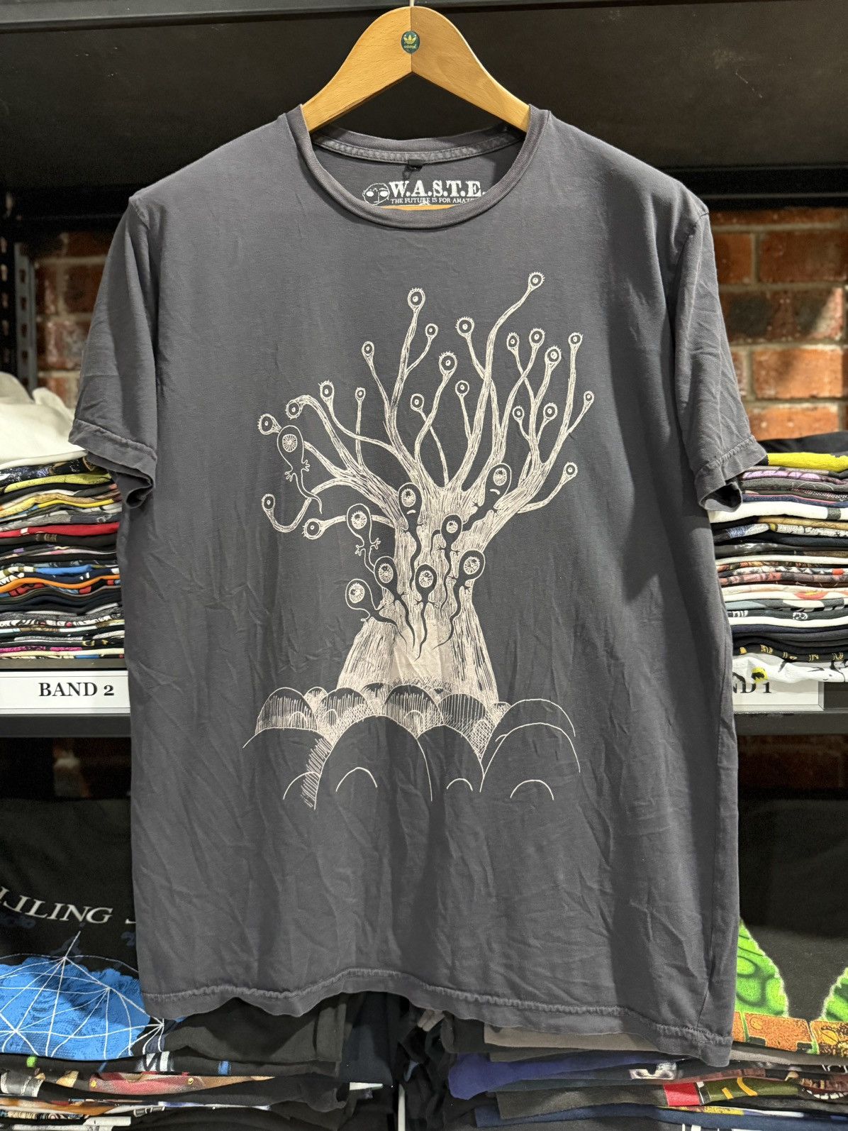 Band Tees Vintage Radiohead Promo By Waste Faded Tee Size US M / EU 48-50 / 2 - 1 Thumbnail