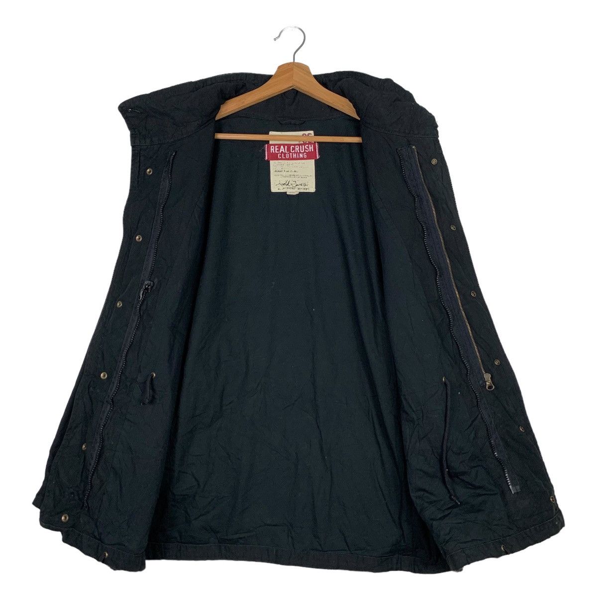 Japanese Brand REAL CRUSH Clothing R86 Four Pocket Chore Jacket #0285-C13 Size US M / EU 48-50 / 2 - 12 Thumbnail