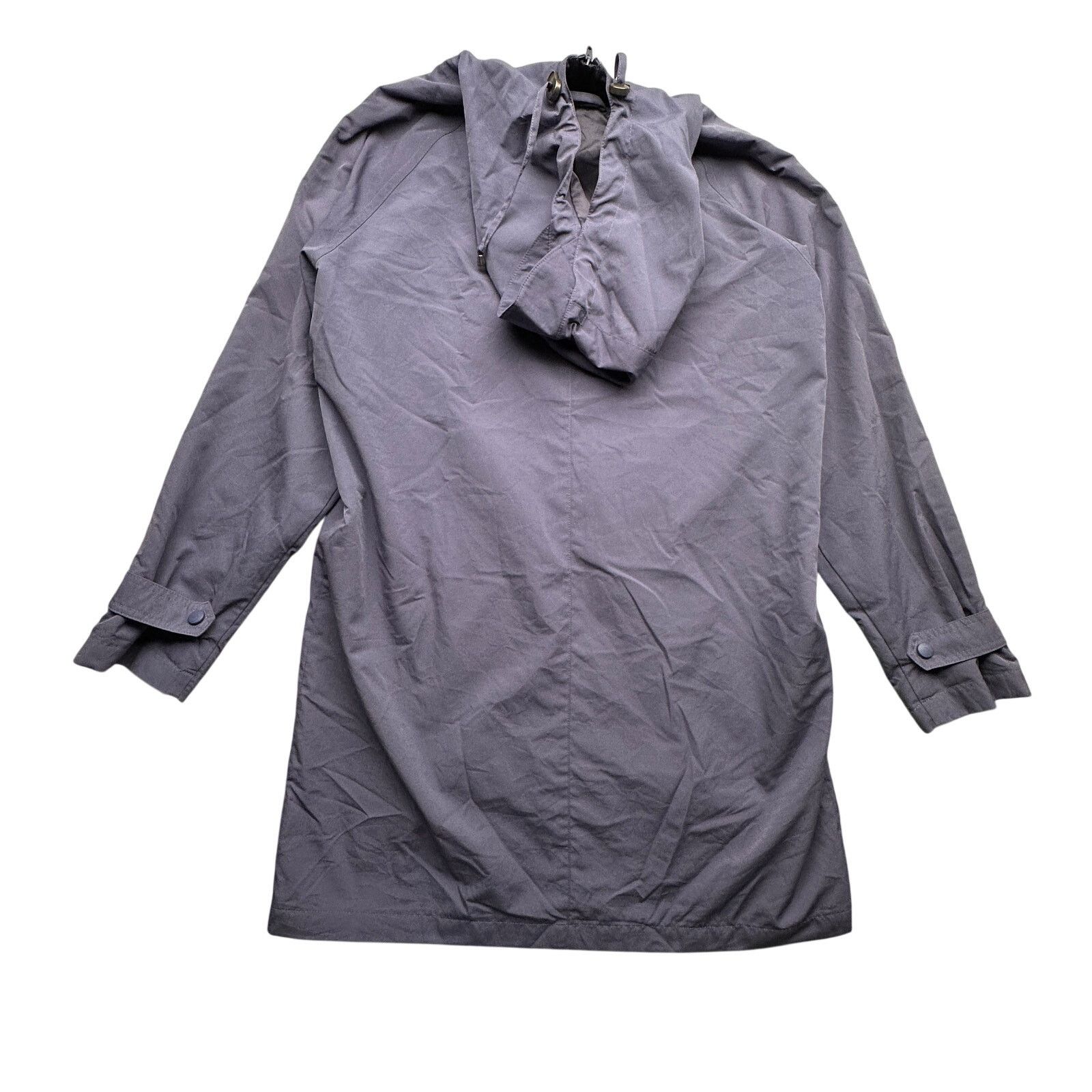 L.L. Bean LL Bean Hooded Long Trench Coat Jacket Womens Small Blue Size S / US 4 / IT 40 - 11 Thumbnail