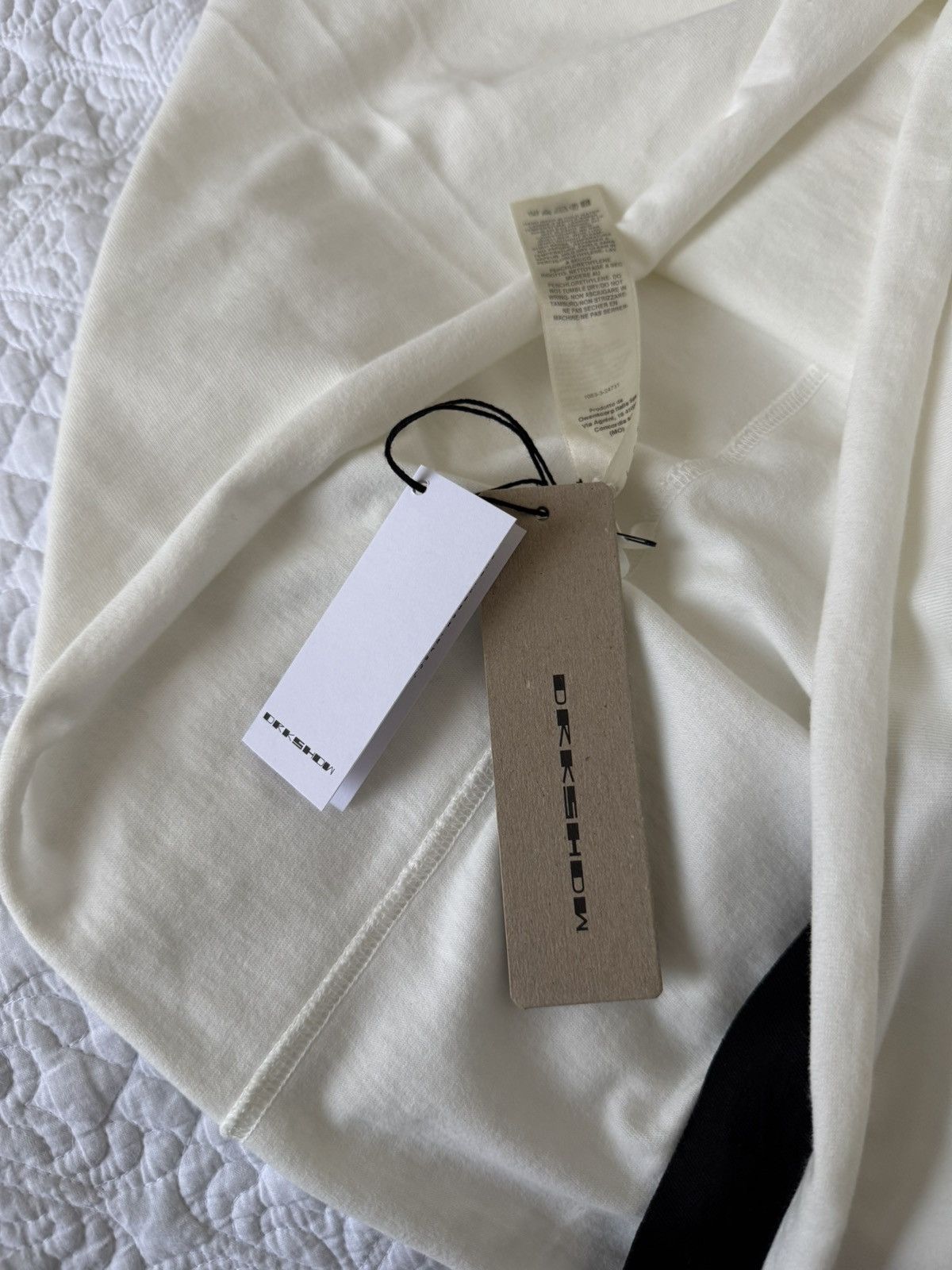Rick Owens × Rick Owens Drkshdw Rick Owens DRKSHDW jumbo tee Size US L / EU 52-54 / 3 - 6 Thumbnail