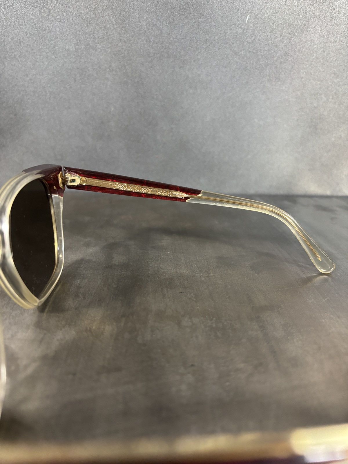 Yves Saint Laurent 1980s YSL Sunglasses 90s Vintage Yves Saint Laurent Cephale Size ONE SIZE - 16 Thumbnail