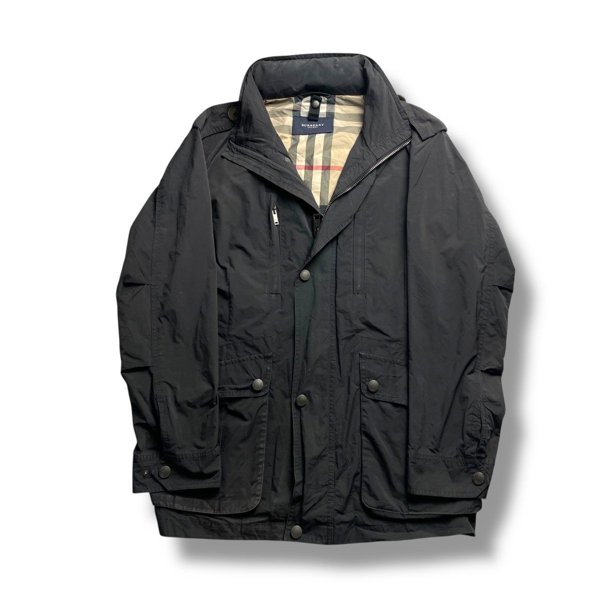 Burberry BURBERRY LONDON NOVACHECK MULTPOCKET JACKET Size US M / EU 48-50 / 2 - 1 Thumbnail