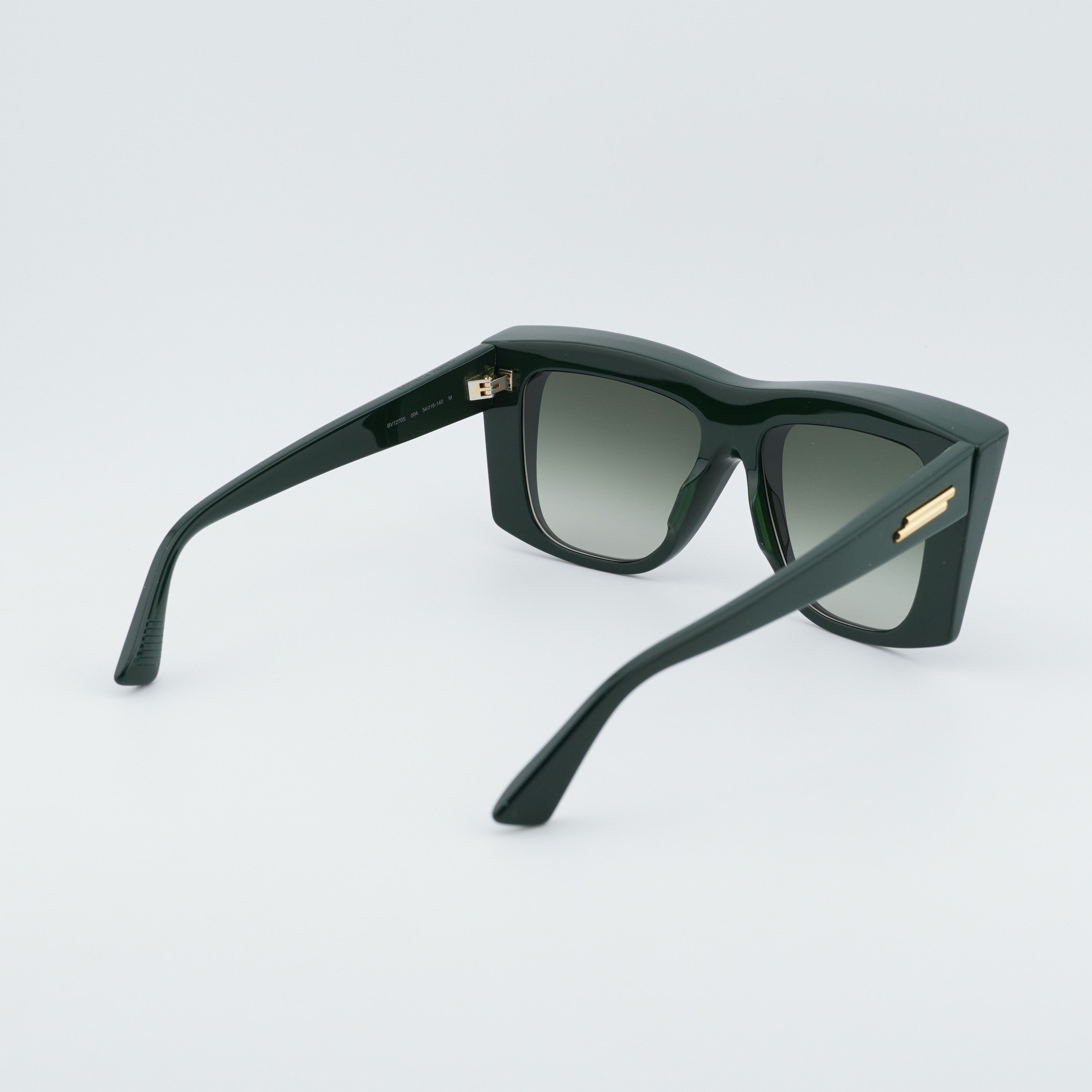 Bottega Veneta Bottega Veneta BV1270S 004 Women Sunglasses Green Geometric Size ONE SIZE - 11 Thumbnail