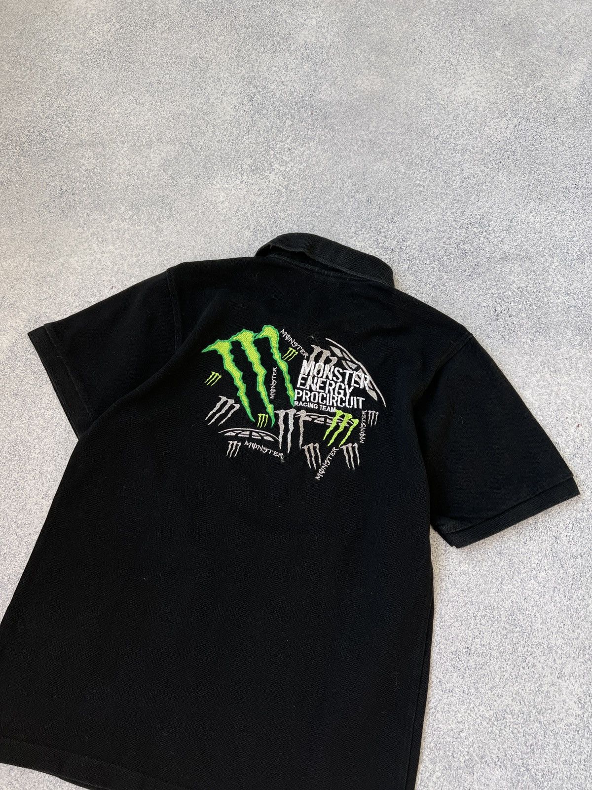 Vintage Vintage Monster Energy polo tee Size US XS / EU 42 / 0 - 8 Thumbnail