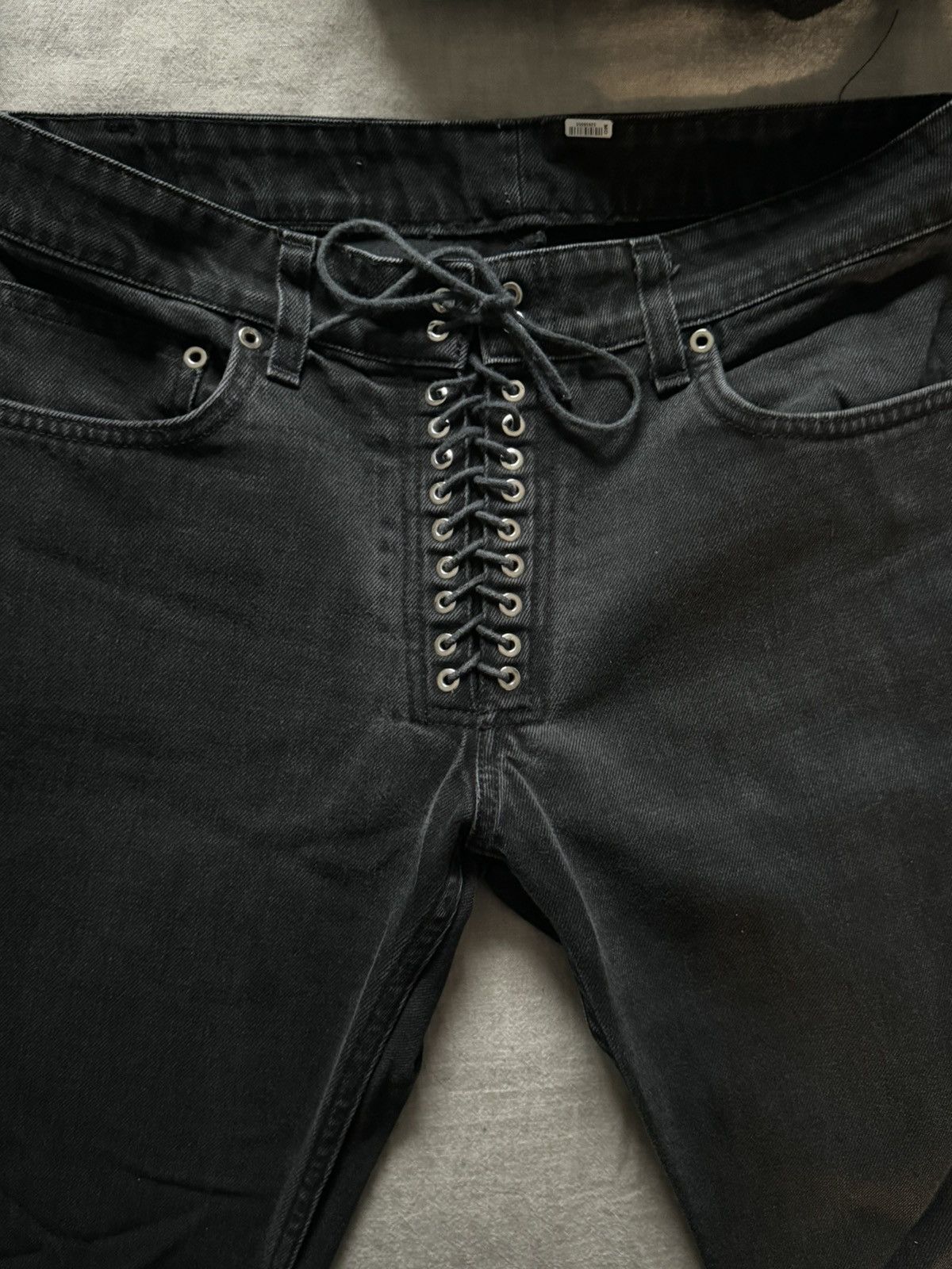 Ludovic De Saint Sernin Ludovic de Saint Sernin Lace-Up Denim Size US 28 / EU 44 - 1 Thumbnail
