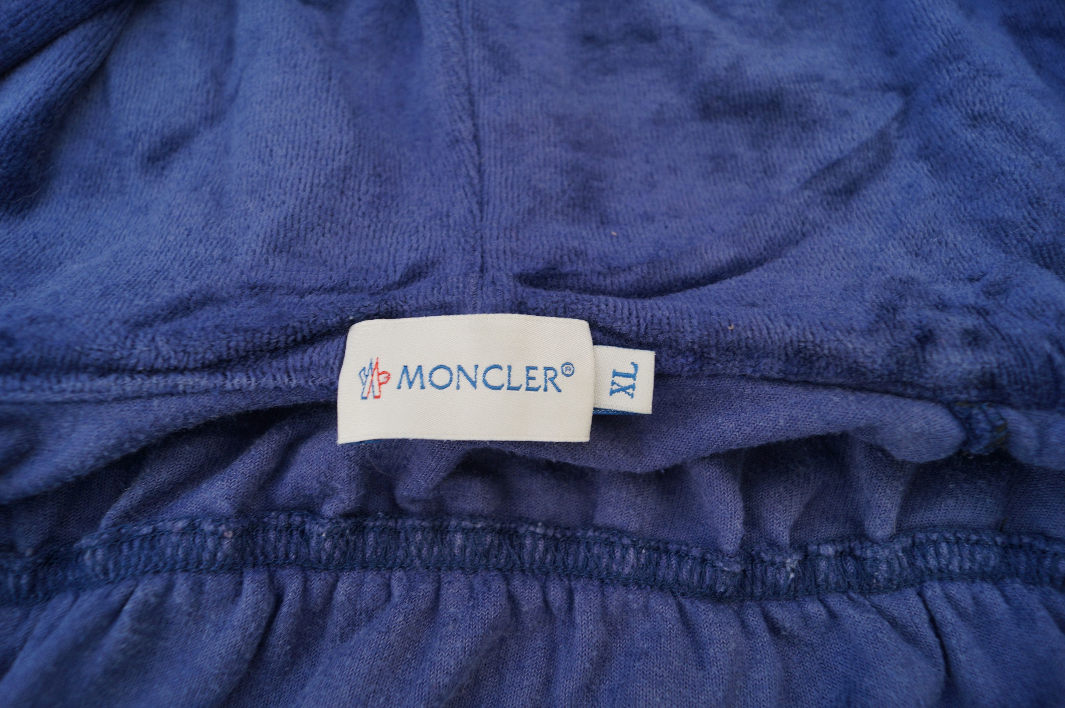 Moncler Moncler Maglia Cardigan Velour Size XL / US 12-14 / IT 48-50 - 8 Thumbnail