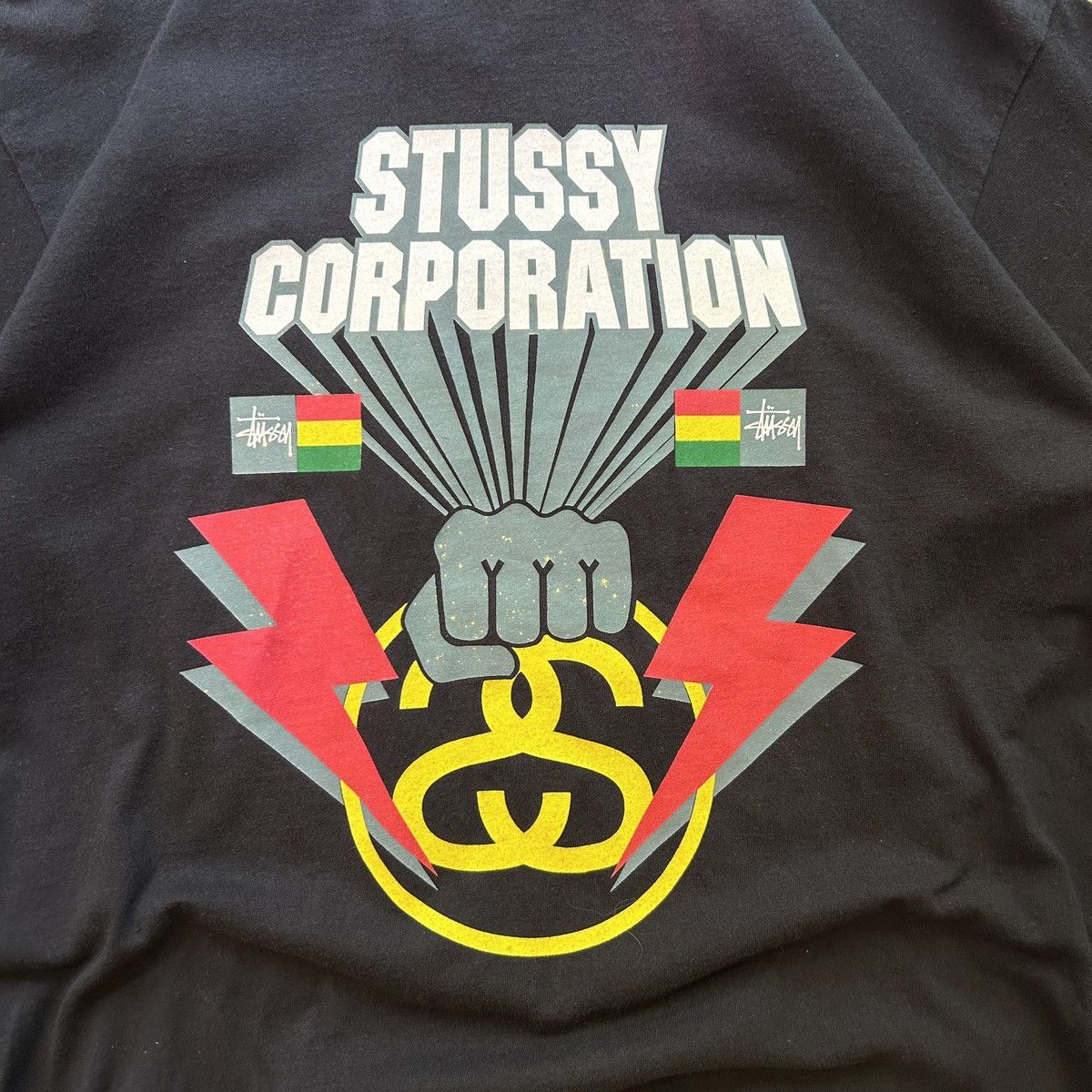 Stussy Stüssy Corporation “RESIST!” Size US L / EU 52-54 / 3 - 3 Thumbnail