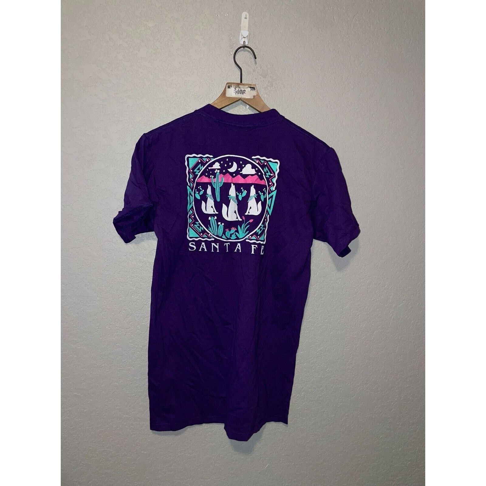 Jerzees Vintage Test Print Shirt Virginia Santa Fe Tee VTG 90s M Size US M / EU 48-50 / 2 - 8 Thumbnail