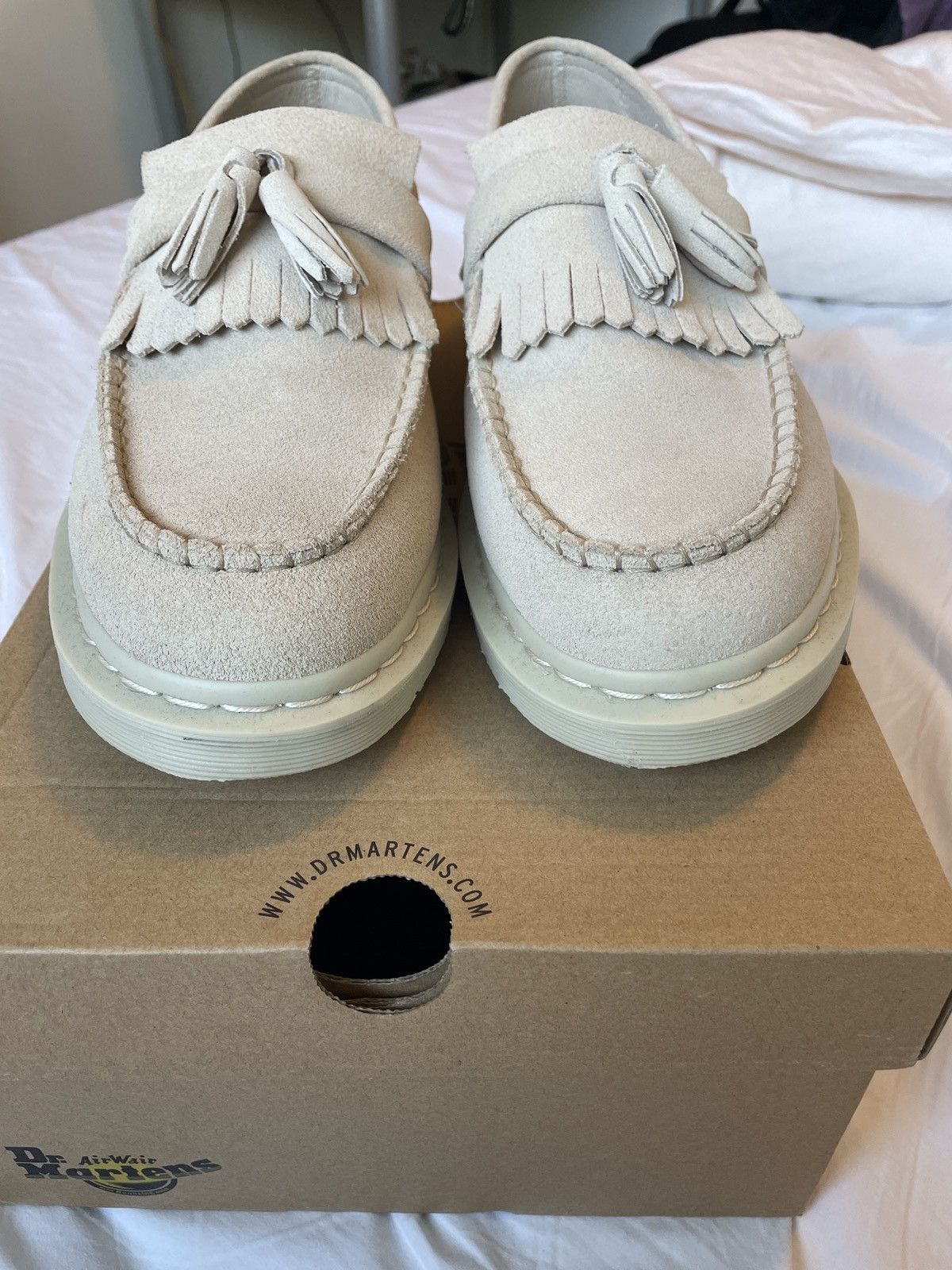 Dr. Martens *Rare*Dr Martens Adrian Mono warm Sand E H suede MB 12 47 13 Size US 13 / EU 46 - 3 Thumbnail