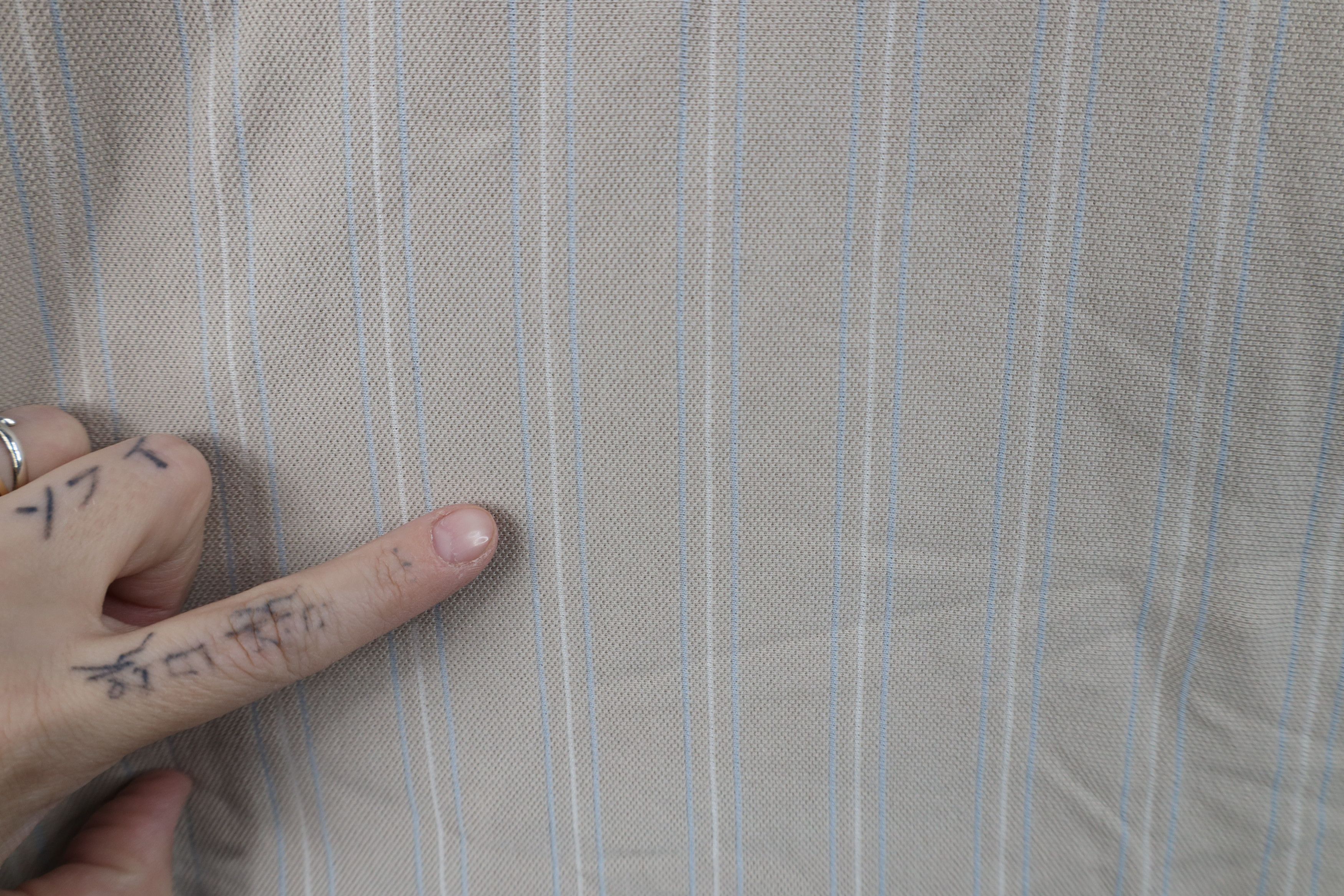 Vintage Vintage Streetwear Cotton Striped Button Down Polo Shirt Size US L / EU 52-54 / 3 - 6 Thumbnail