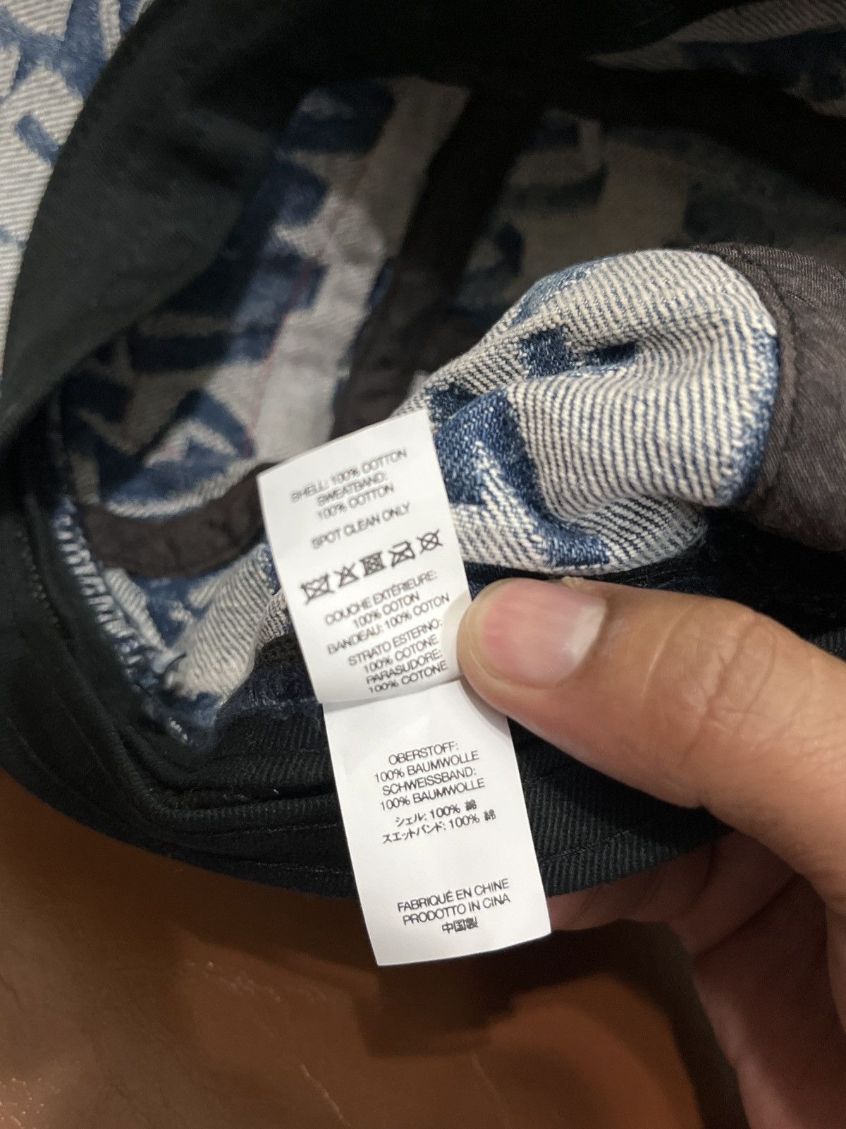 Supreme Supreme Jacquard Denim Size ONE SIZE - 6 Thumbnail