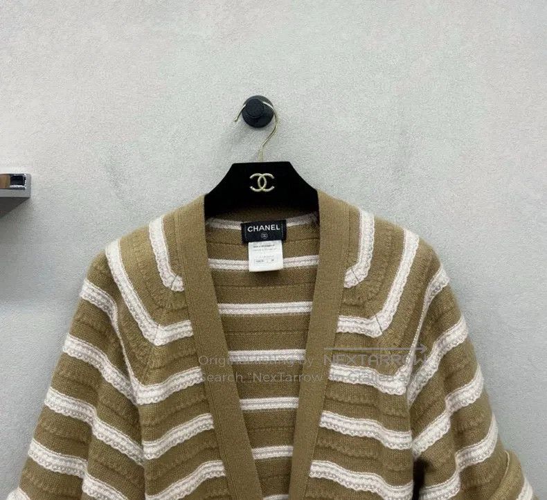 Chanel Chanel Milk tea-coloured coat Size XS / US 0-2 / IT 36-38 - 6 Thumbnail