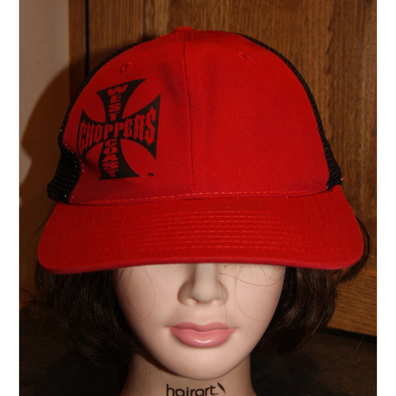 West Coast Choppers VTG Y2K West Coast Choppers Jesse James Iron Trucker Hat Cap Size ONE SIZE - 3 Thumbnail
