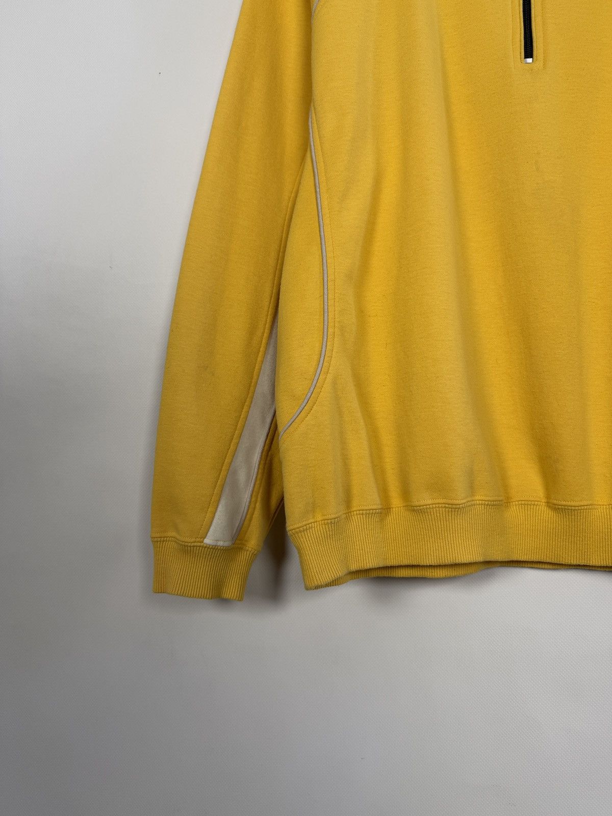 Umbro Umbro Vintage Sweatshirt 1/4 Zip Pullover Yellow Size S Size US S / EU 44-46 / 1 - 4 Thumbnail