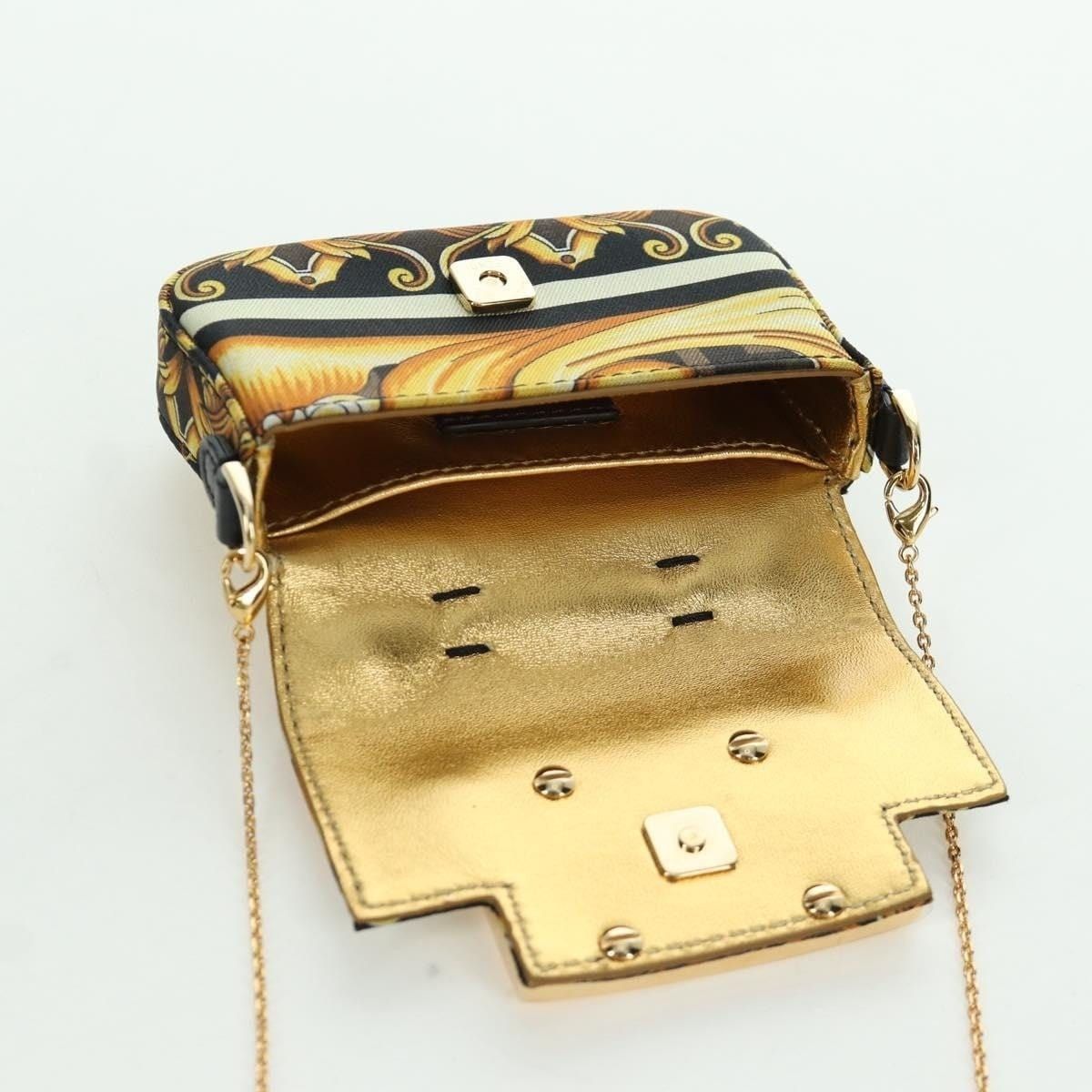 Fendi Fendi Nylon x Versace Fendace Mamma Baguette Pouch Black Size ONE SIZE - 7 Thumbnail