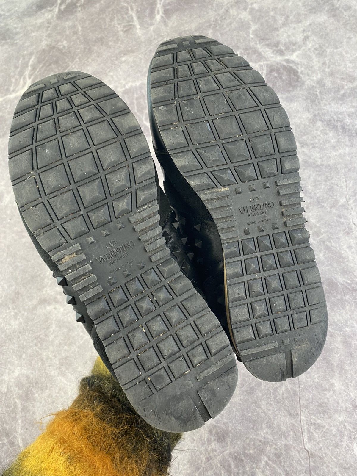 Valentino Valentino Rockrunner Black Sneakers Size: 43 Size US 10 / EU 43 - 20 Thumbnail