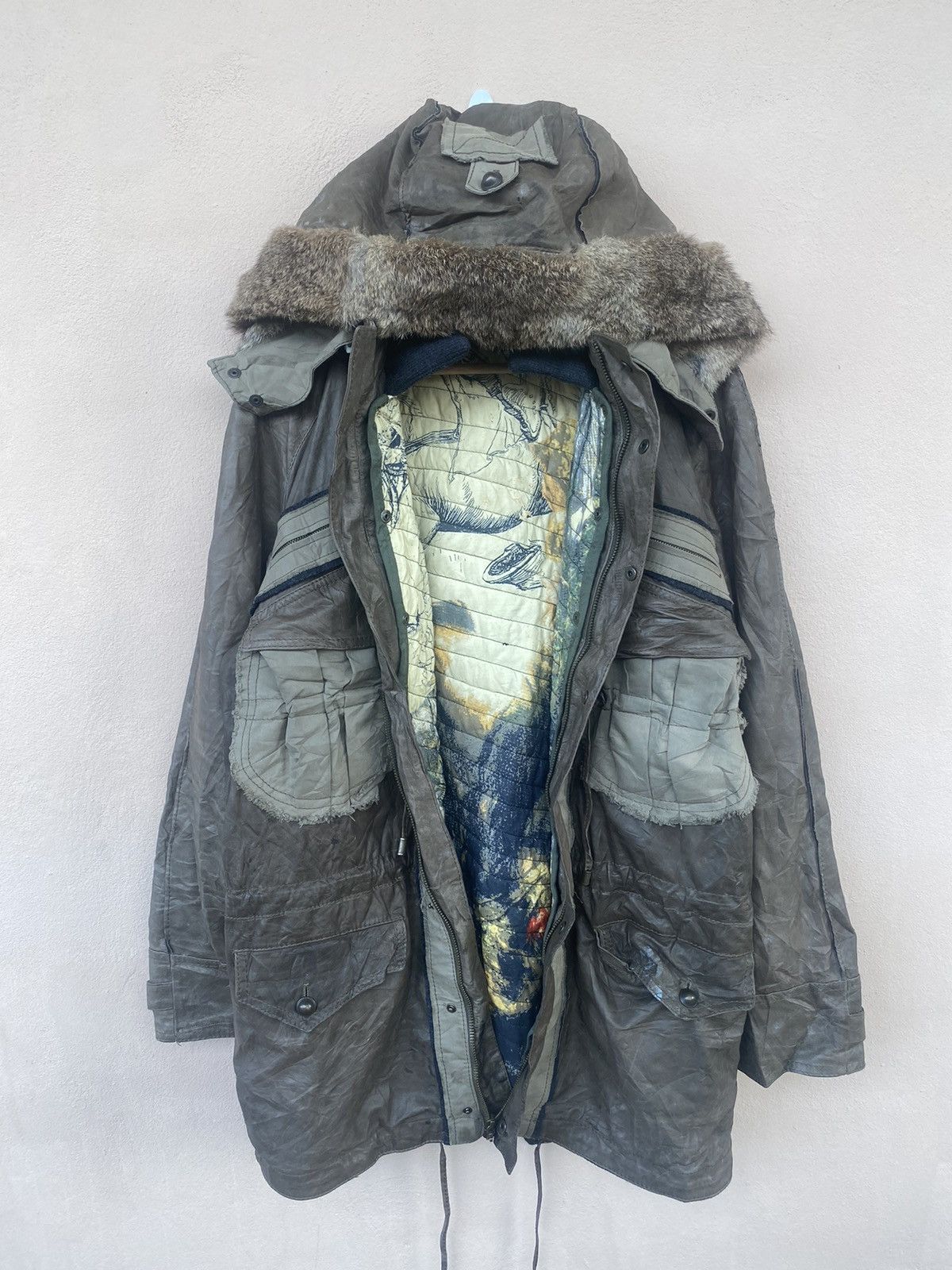 Just Cavalli VINTAGE ROBERTO CAVALLI RIRI ZIPPER JACKET Size US S / EU 44-46 / 1 - 2 Thumbnail