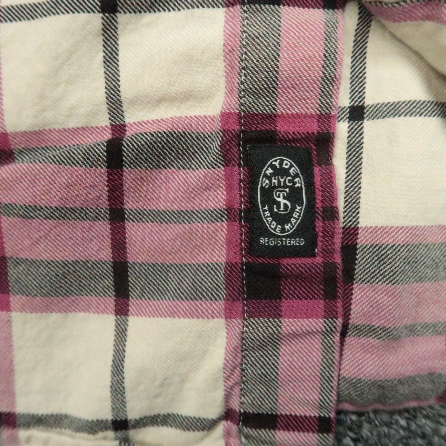 Todd Snyder VINTAGE Todd Snyder Shirt Men's Large Pink White Plaid Button-Down Long Sleeve Cotton Casual Office Wear Size US L / EU 52-54 / 3 - 4 Thumbnail