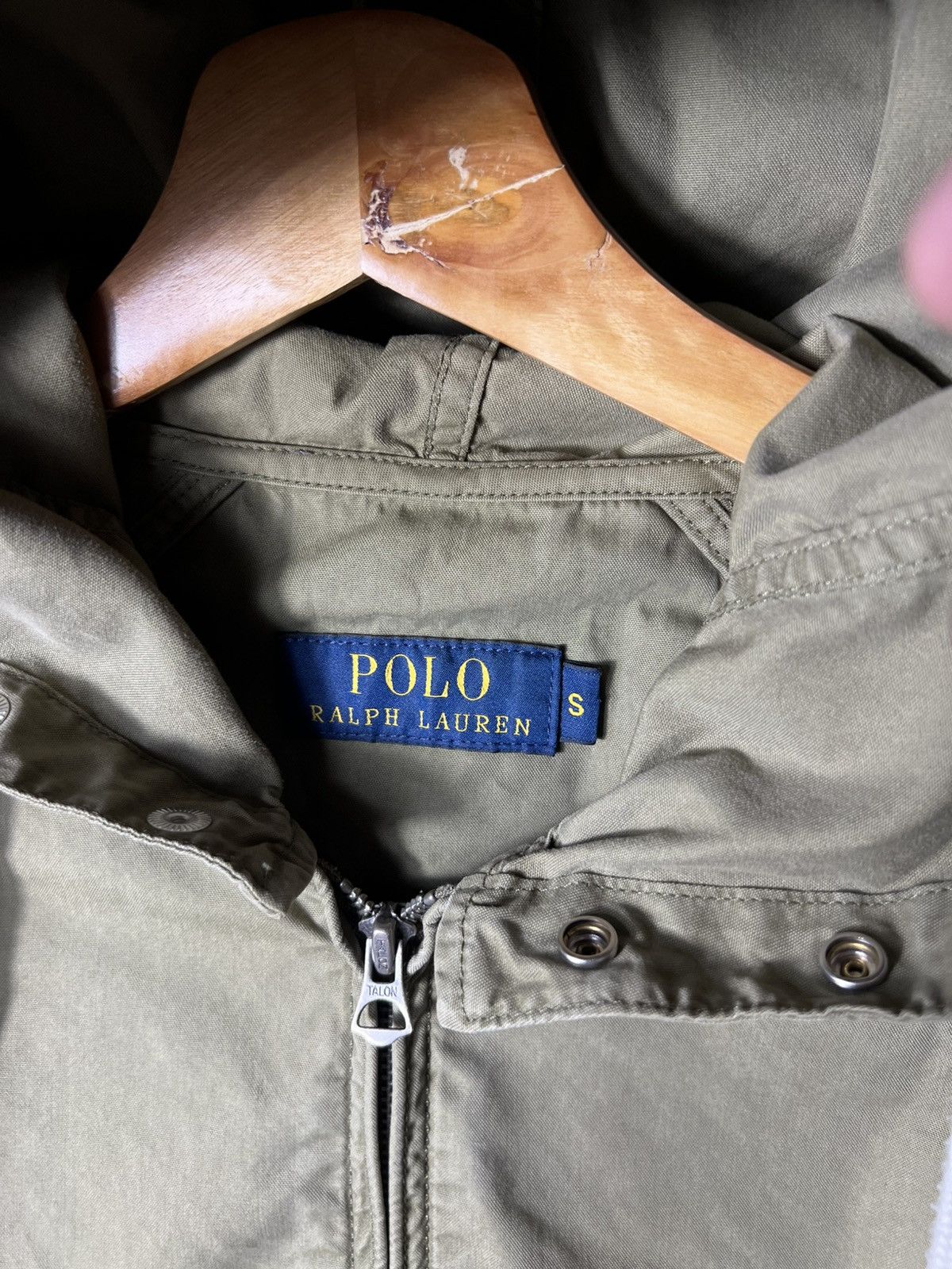 Polo Ralph Lauren 🧥 Polo Ralph Lauren Lightweight Hooded Jacket Olive Green Size US S / EU 44-46 / 1 - 17 Thumbnail