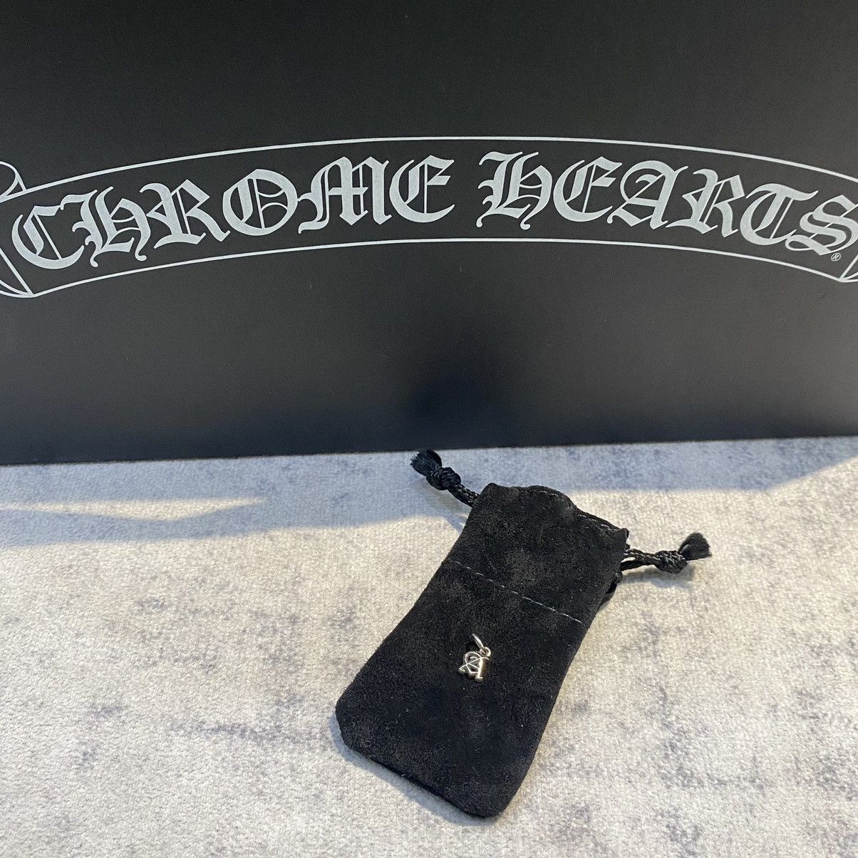 Chrome Hearts Chrome Hearts Mini Alphabet Letter A Charm silver