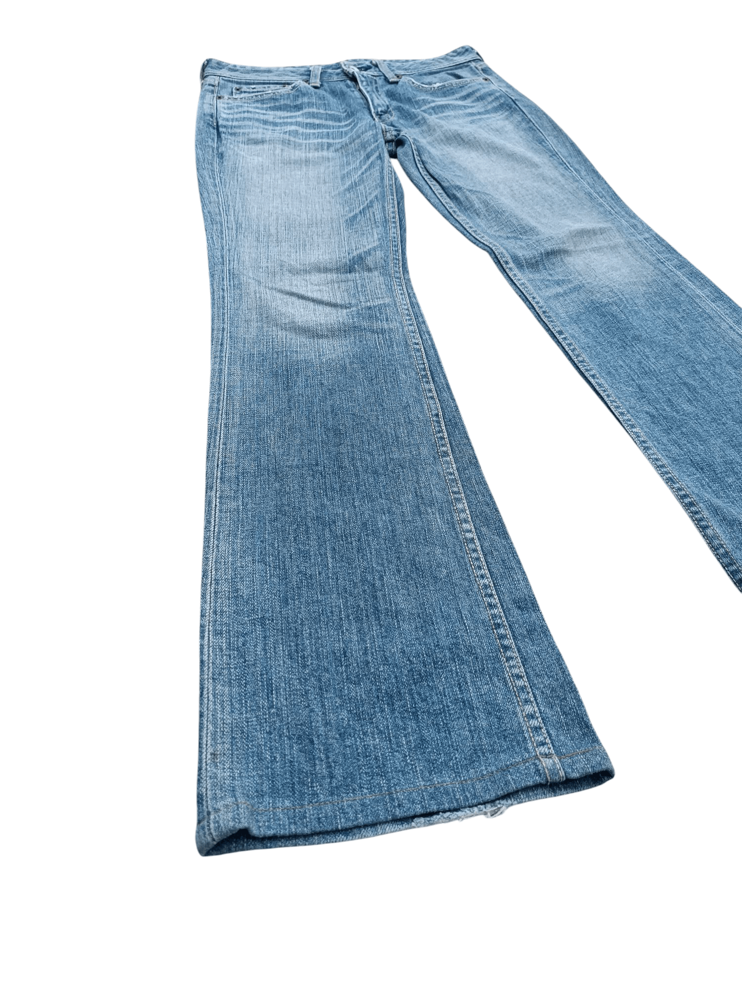 Levi's × Levi's Vintage Clothing VINTAGE 80s Levis Flare Jeans Boot Cut Faded Denim E215 Size US 30 / EU 46 - 1 Thumbnail