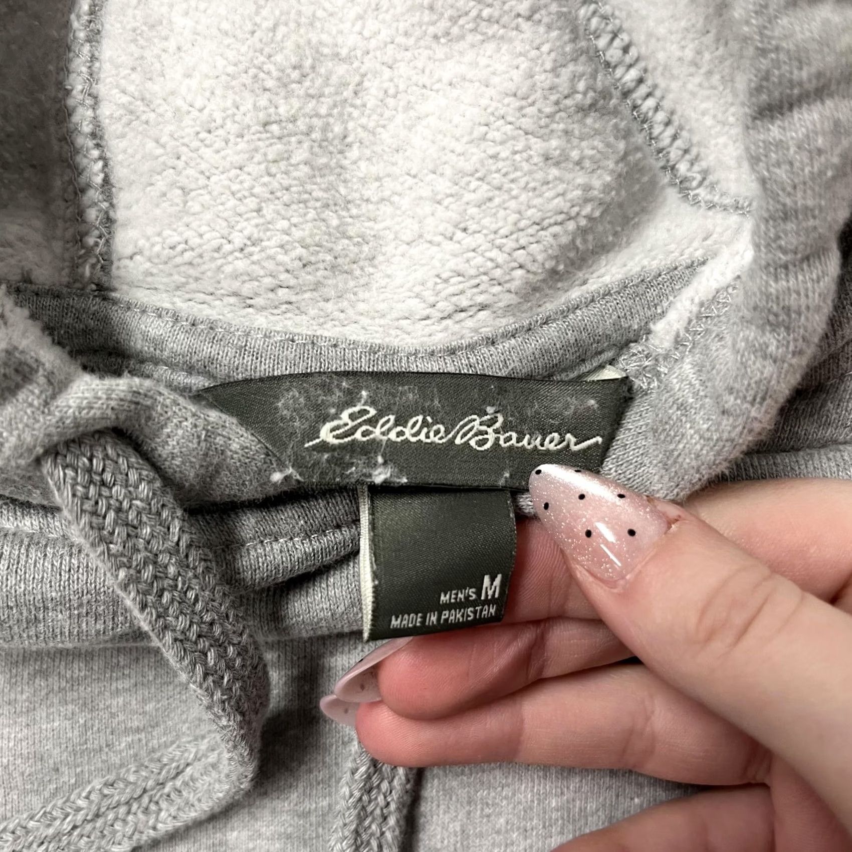 Eddie Bauer Eddie Bauer Hoodie Mens M Gray Fleece Mountain Graphic Outdoor Sweatshirt Size US M / EU 48-50 / 2 - 4 Thumbnail