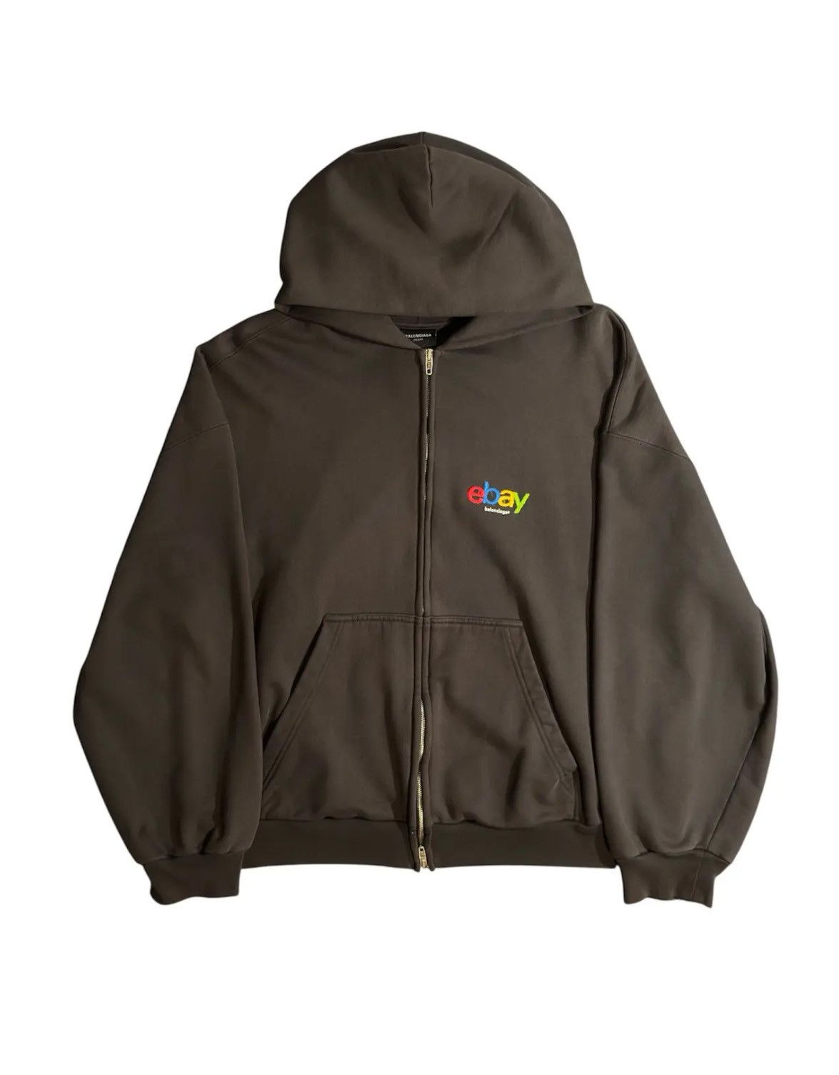 Balenciaga BALENCIAGA Ebay Zip-Up Hoodie | Grailed