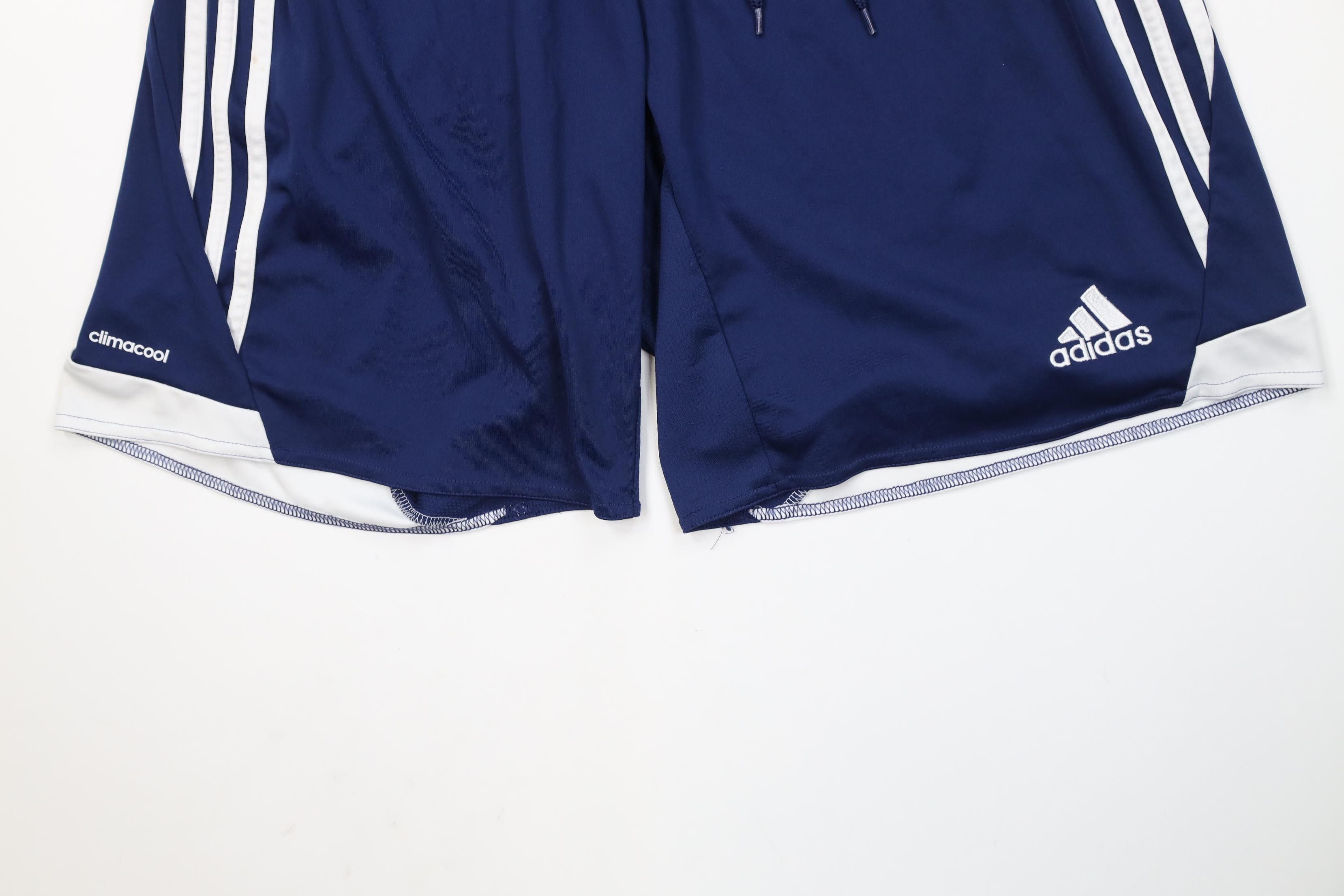 Adidas Vintage Y2K Adidas Running Jogging Soccer Shorts Navy Blue Size US 34 / EU 50 - 4 Thumbnail