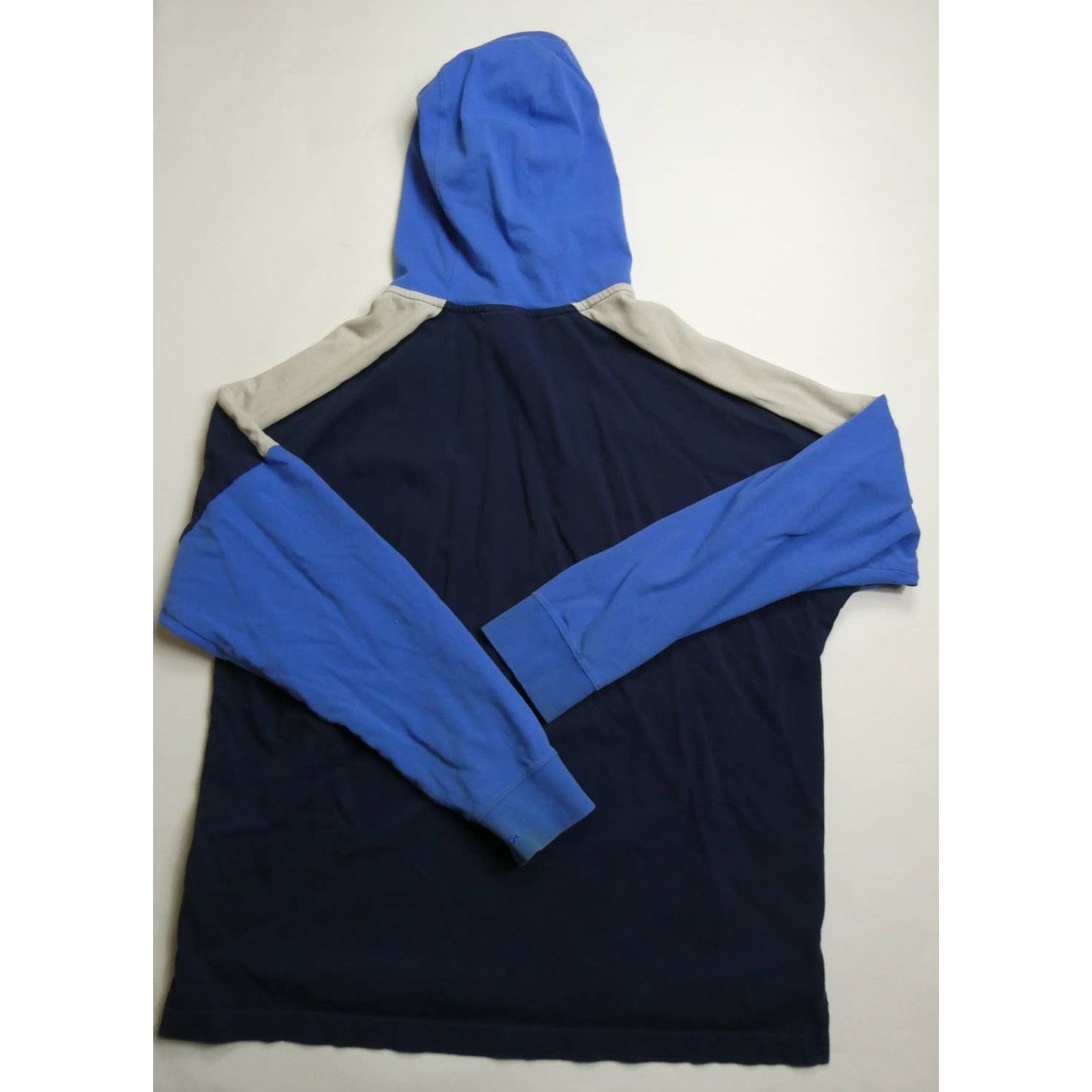 Nike Nike ~ Swoosh Colorblock Hoodie ~ Blue Size large Size US L / EU 52-54 / 3 - 2 Thumbnail