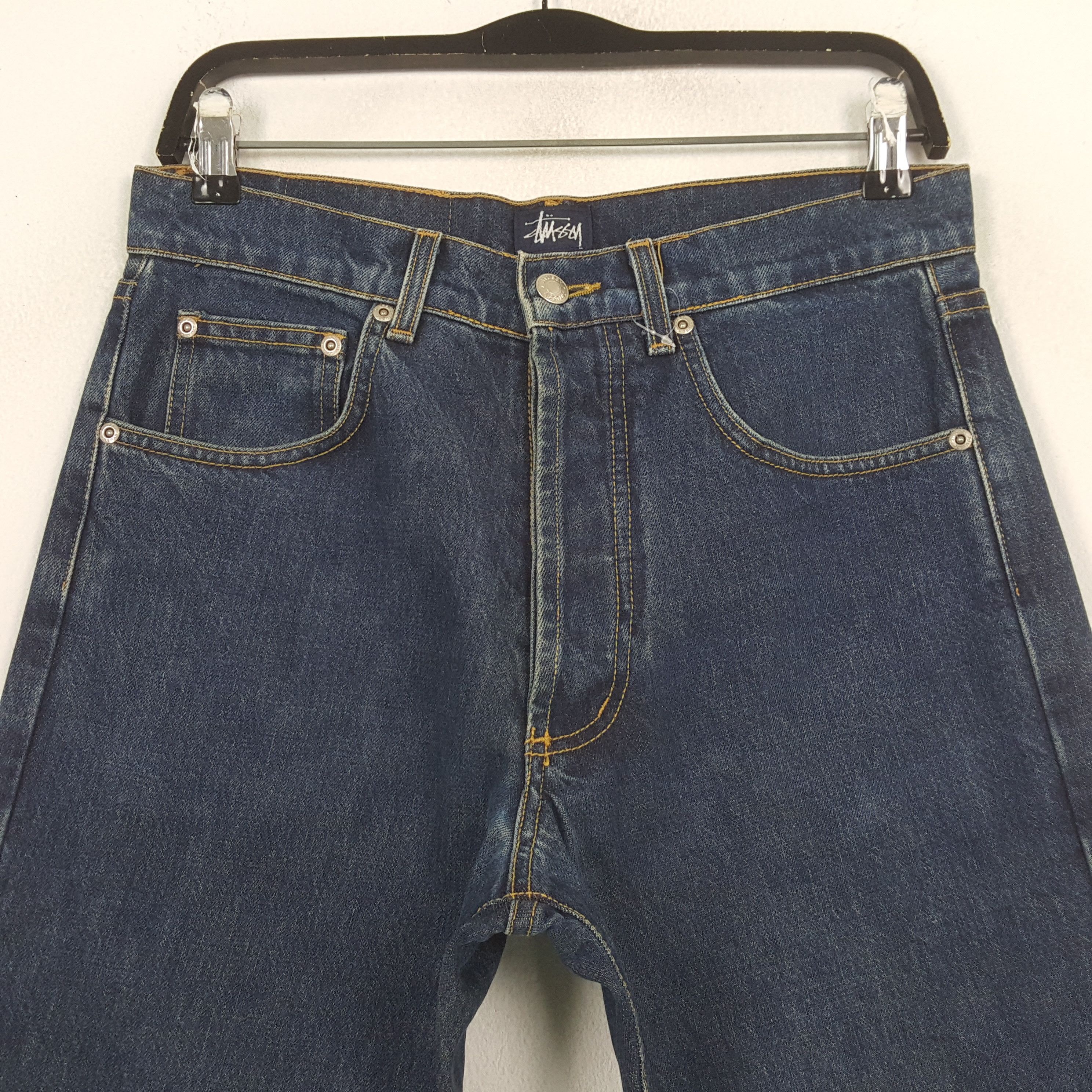 Stussy Stussy Streetwear Skateboard Custom Art Jeans RR18 Size US 29 - 5 Thumbnail