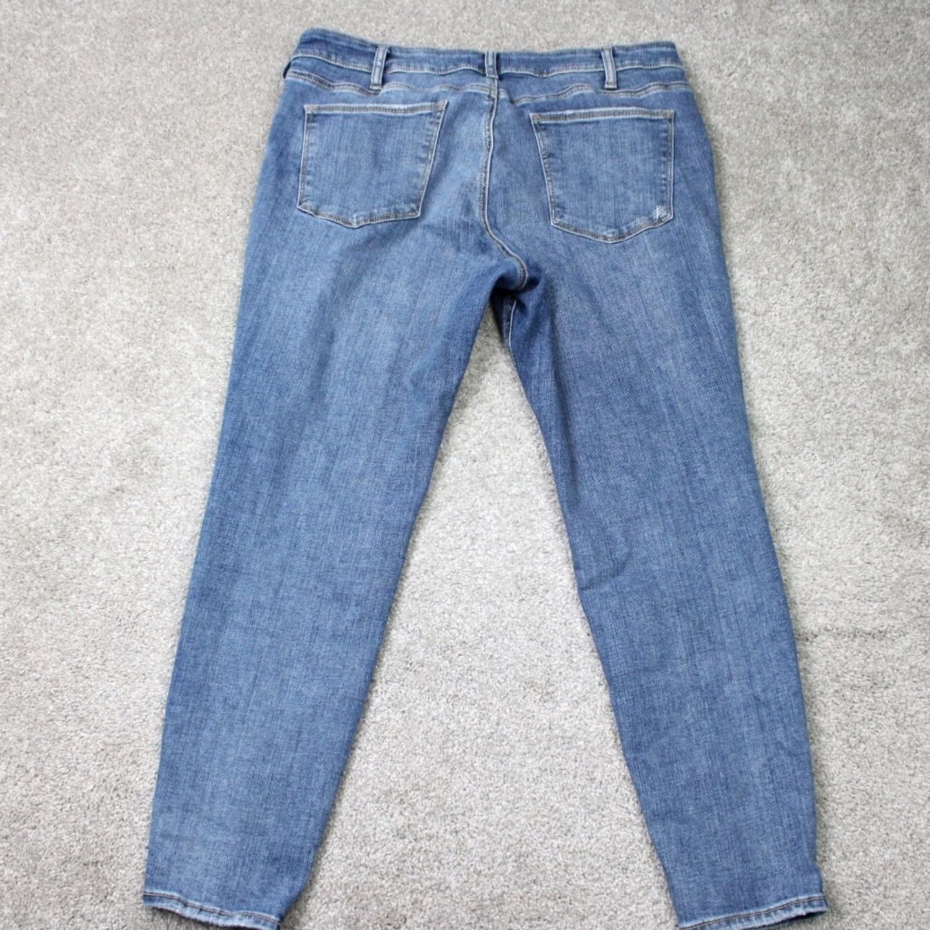 Silver Jeans Co. Silver Jeans Suki Womens 18W x 29" Blue Skinny 5-Pocket Denim Jeans Mid Rise Stretch Size 40" / US 18 - 5 Thumbnail