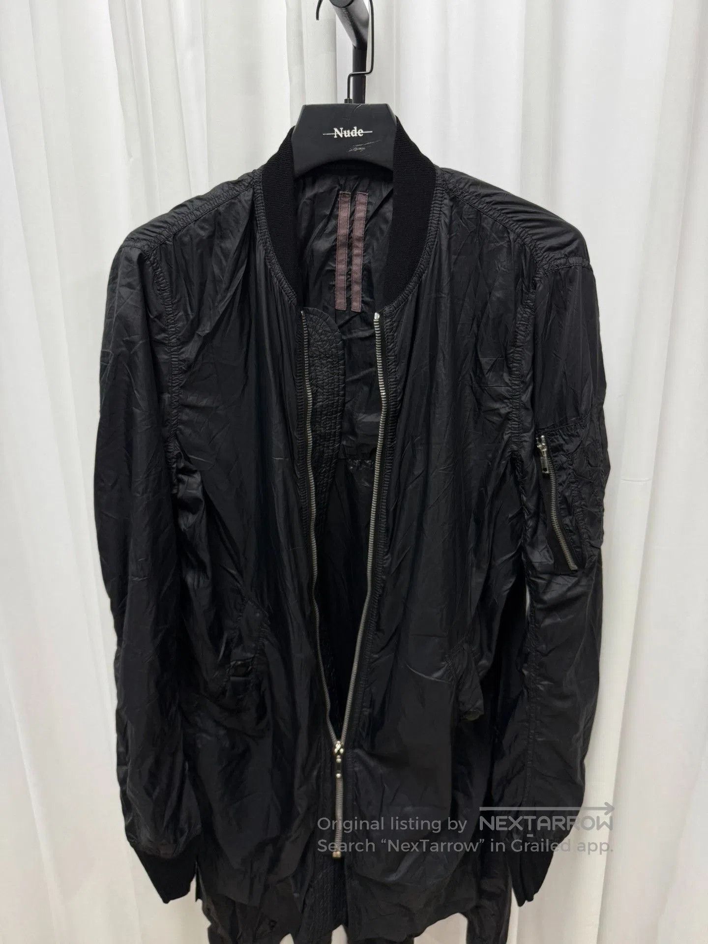Rick Owens Rick Owens Long Nylon Cape Coat. Size US M / EU 48-50 / 2 - 8 Thumbnail