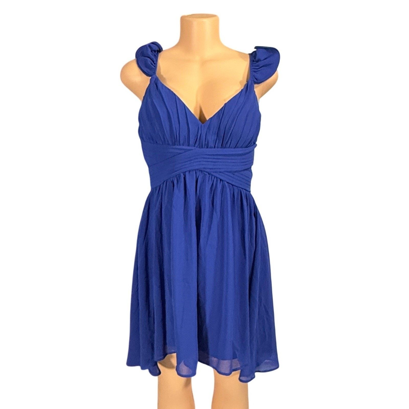 Other City Studio Women Ruffle Strap Corset Back Party Dress 11/12 Size XL / US 12-14 / IT 48-50 - 1 Thumbnail