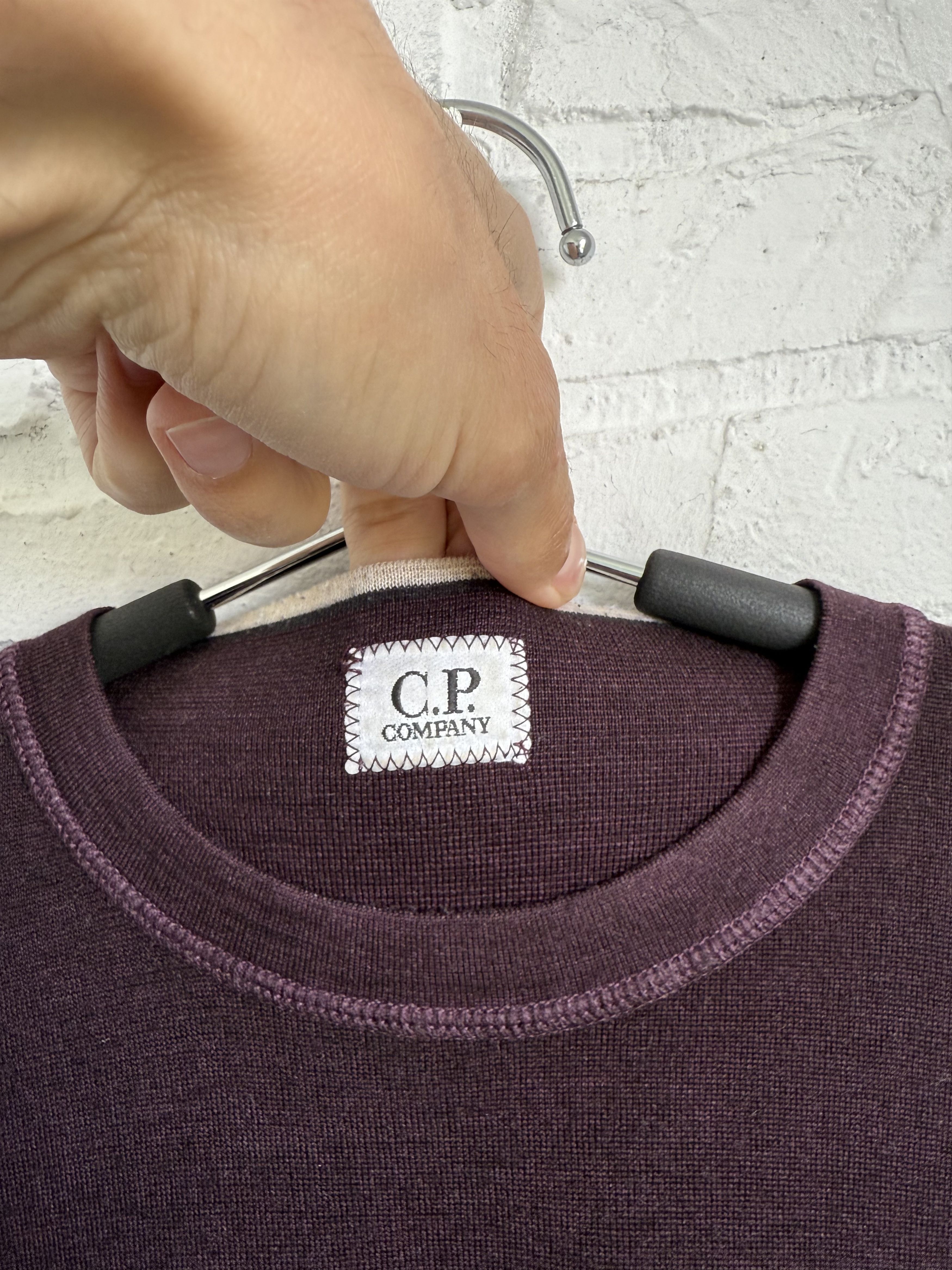 C.P. Company C.P. Company wool jumper sweater purple Size US M / EU 48-50 / 2 - 3 Thumbnail