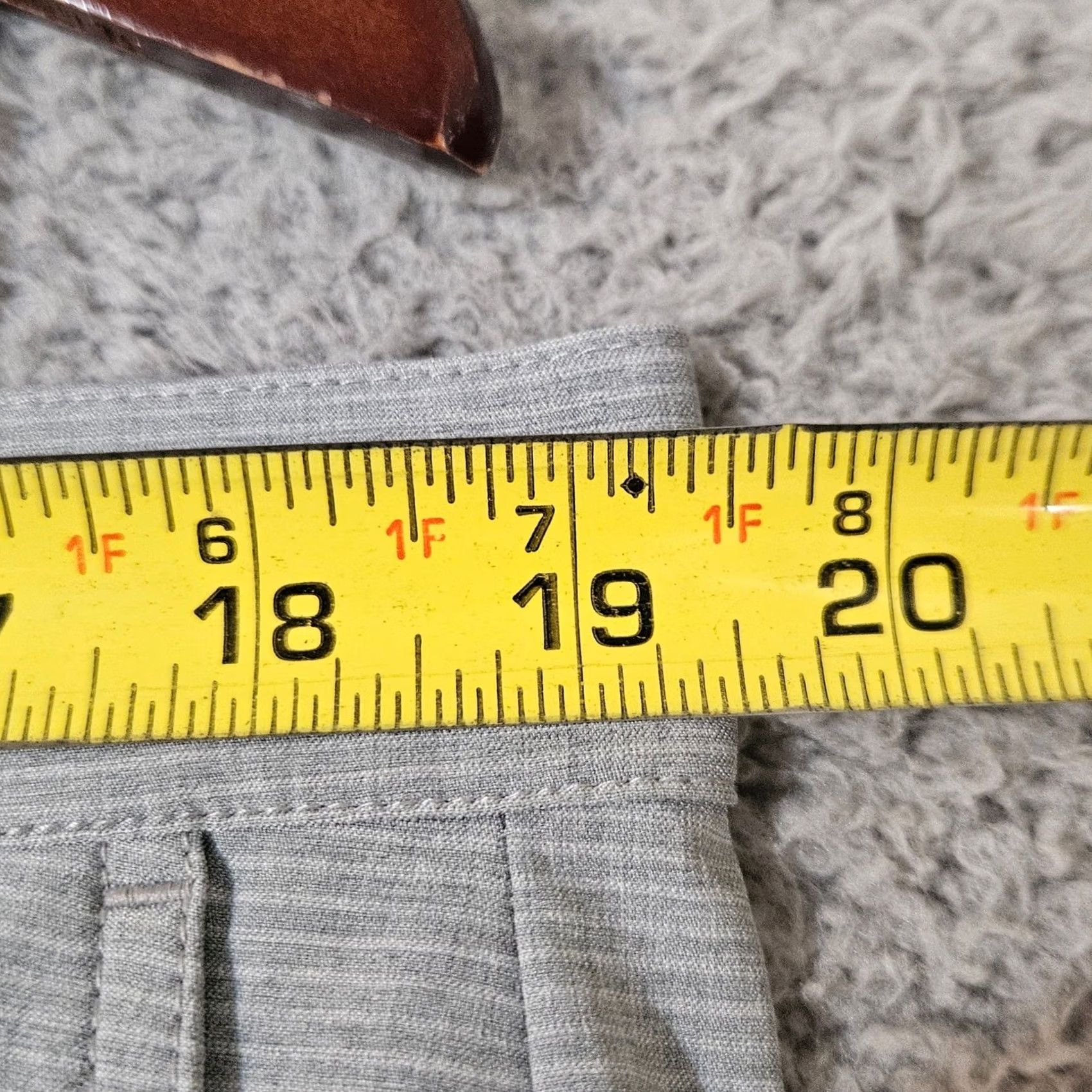 TravisMathew Travis Mathew Gray Striped Golf Chino Shorts Men's Size 38 x 10 Size US 38 / EU 54 - 5 Thumbnail