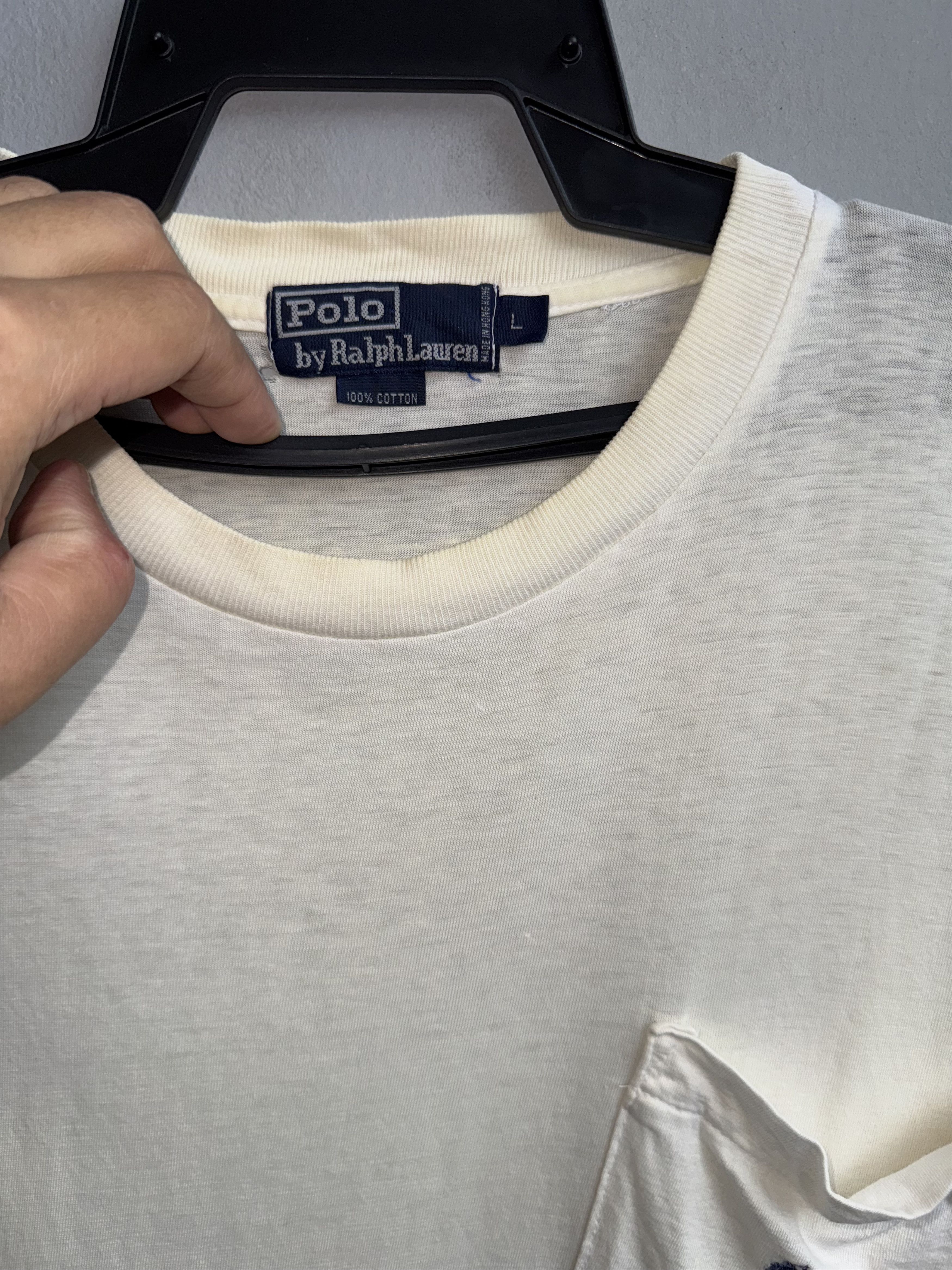 Polo Ralph Lauren × Vintage Polo Ralph Lauren Single Pocket Vintage Shirt Size US L / EU 52-54 / 3 - 4 Thumbnail